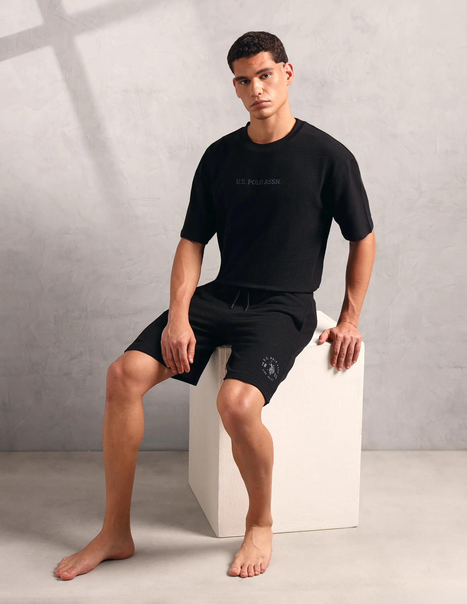 Breathable Regular Fit PS002 Lounge Shorts - Pack Of 1 - Image 3