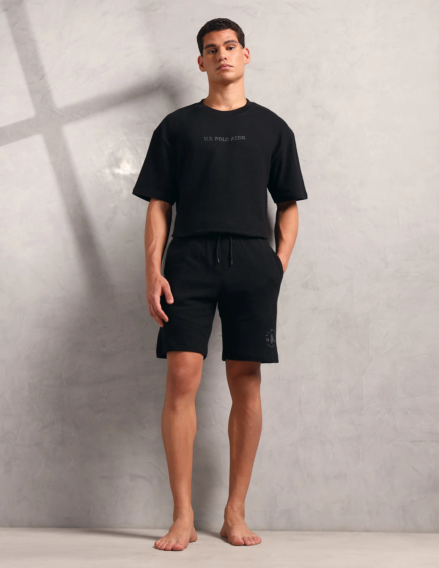 Breathable Regular Fit PS002 Lounge Shorts - Pack Of 1 - Image 9