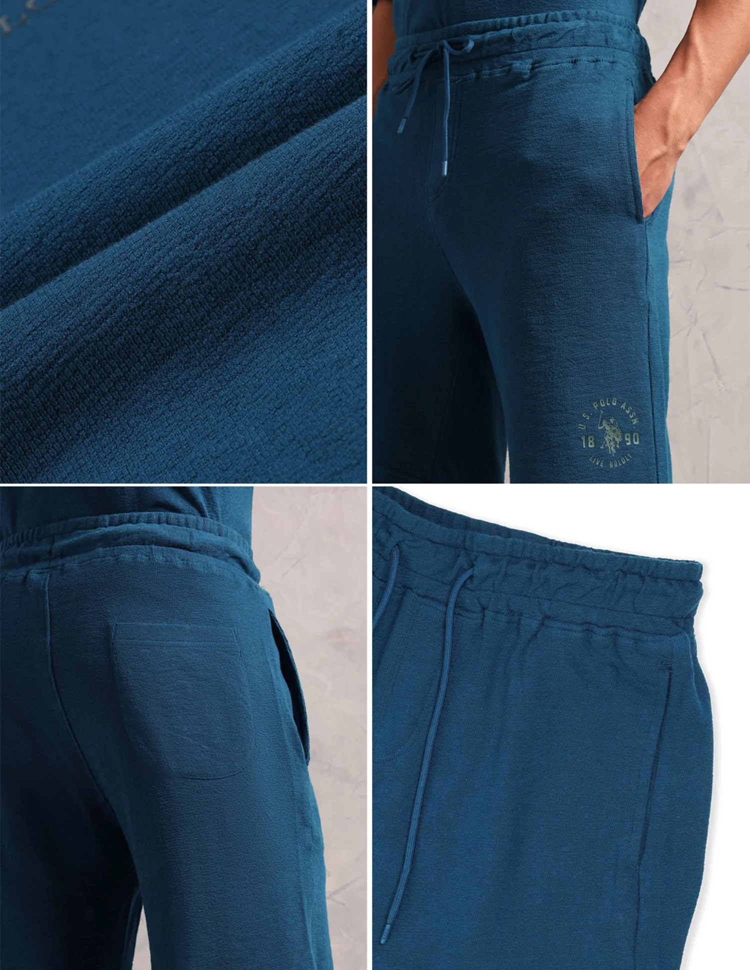 Breathable Regular Fit PS002 Lounge Shorts - Pack Of 1 - Image 10