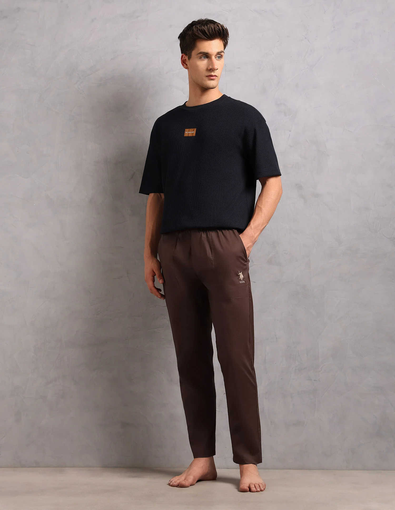 Breathable Relaxed Fit OELP9 Lounge Pants - Pack Of 1 - Image 3