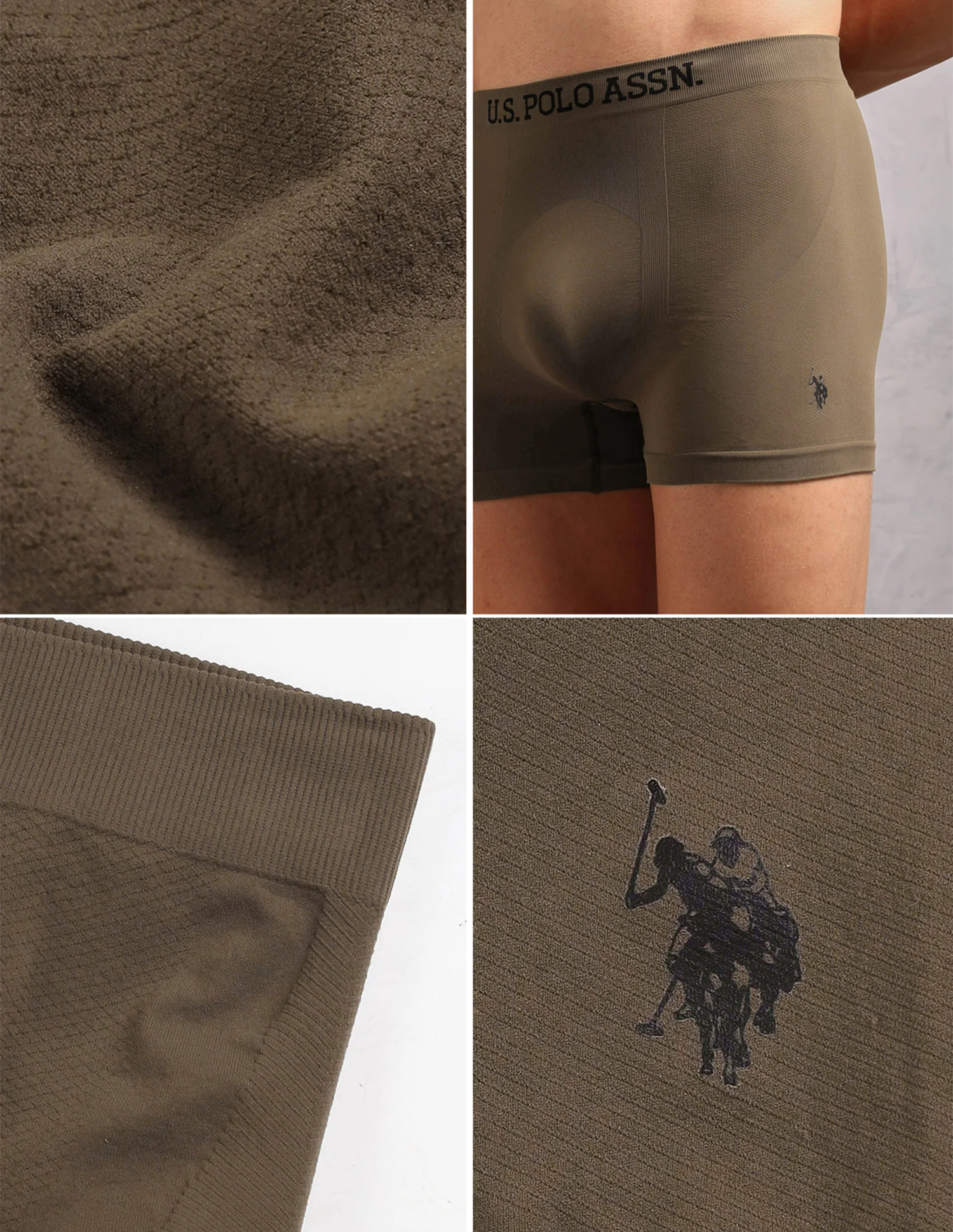 Breathable Stretch Comfort AT003 Trunks - Pack of 1 - Image 10