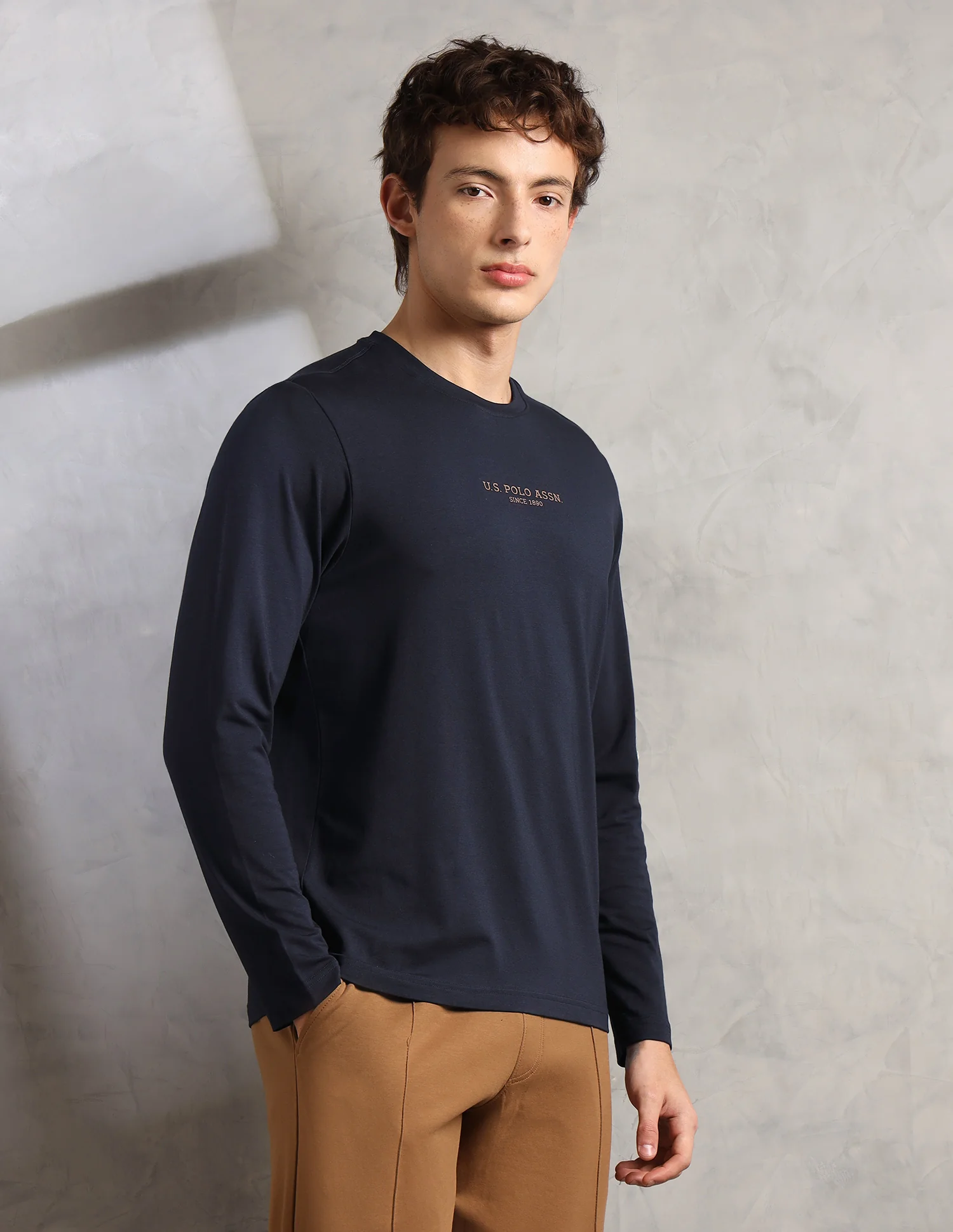Brethable Full Sleeve PE006-PL Lounge T-Shirt - Pack Of 1 - Image 4