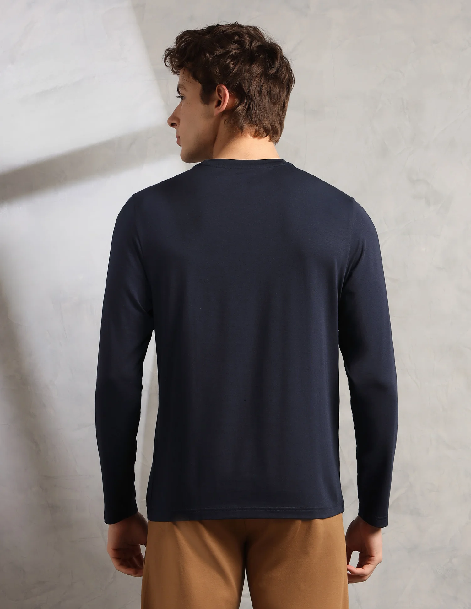 Brethable Full Sleeve PE006-PL Lounge T-Shirt - Pack Of 1 - Image 5