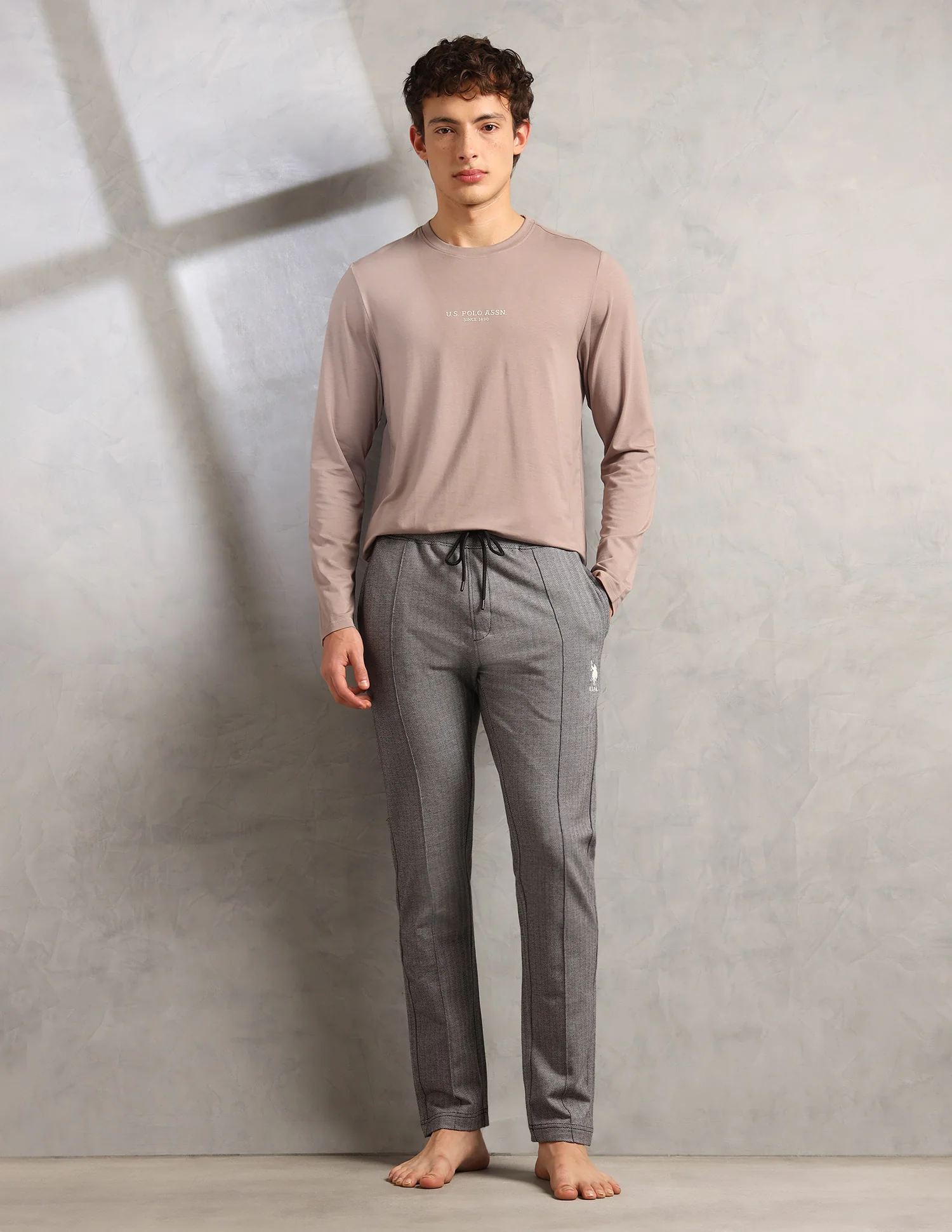 Brethable Full Sleeve PE006-PL Lounge T-Shirt - Pack Of 1 - Image 3