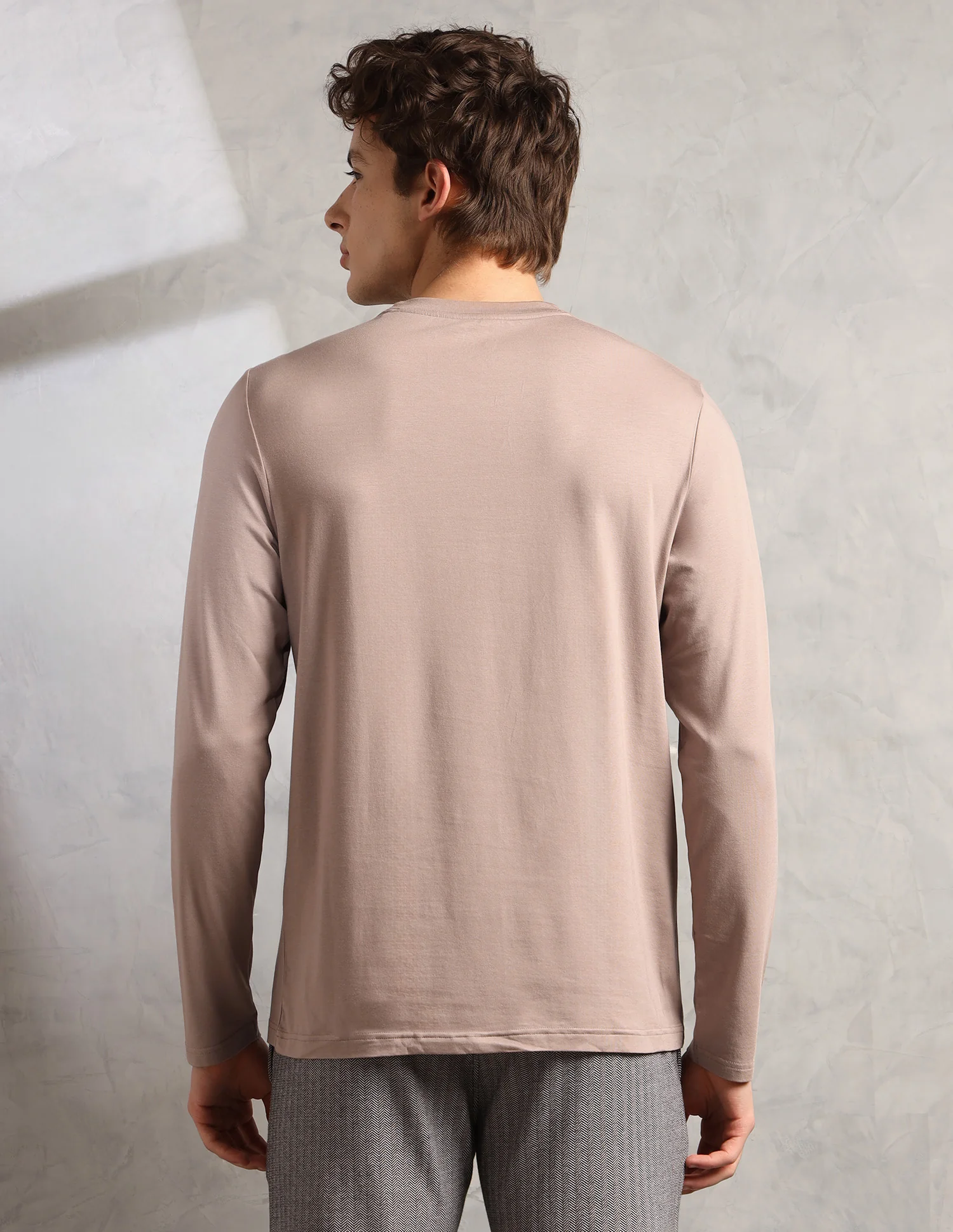 Brethable Full Sleeve PE006-PL Lounge T-Shirt - Pack Of 1 - Image 5