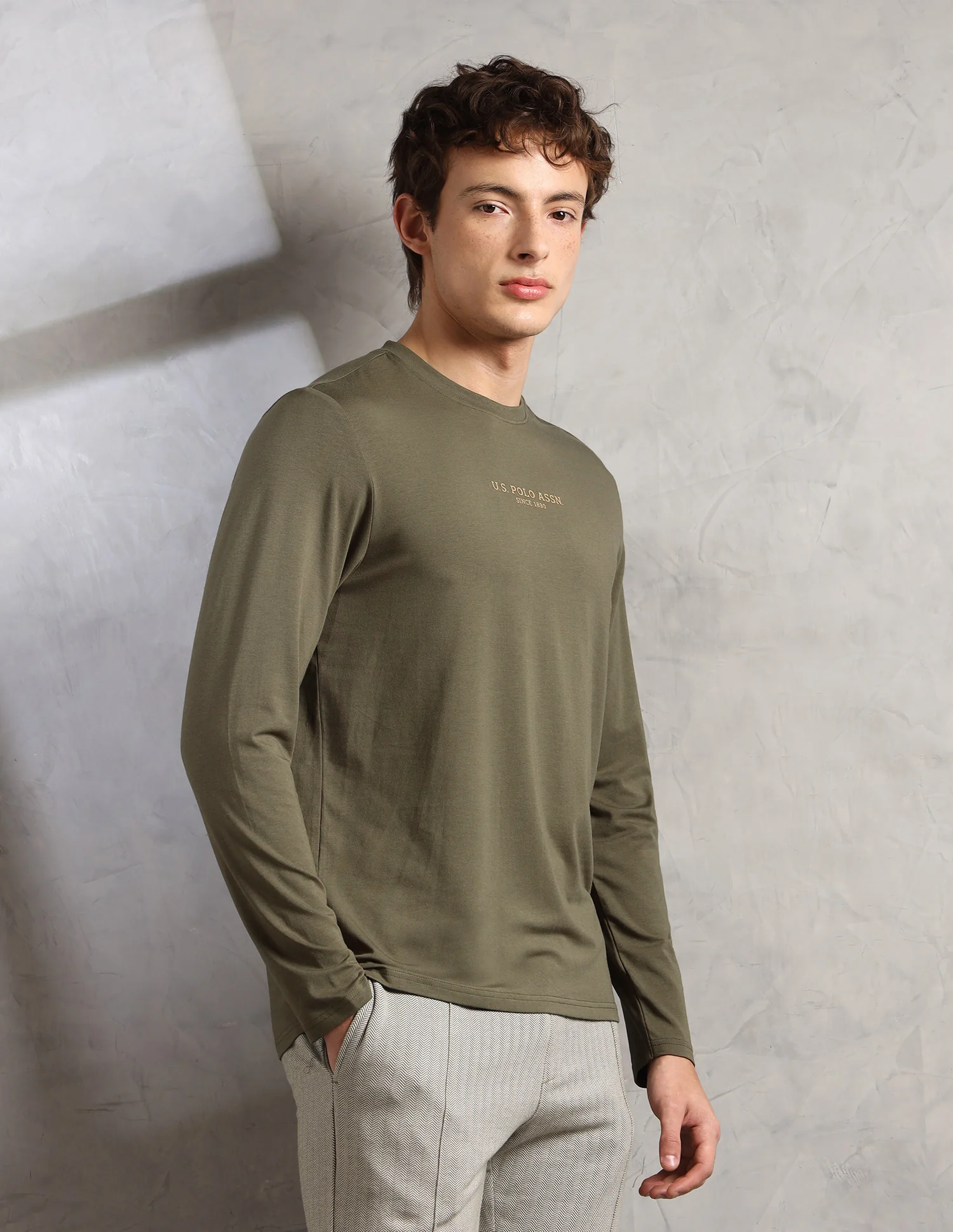 Brethable Full Sleeve PE006-PL Lounge T-Shirt - Pack Of 1 - Image 4