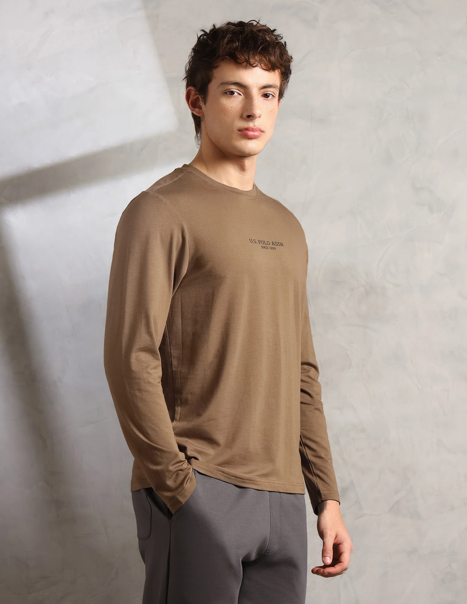 Brethable Full Sleeve PE006-PL Lounge T-Shirt - Pack Of 1 - Image 4
