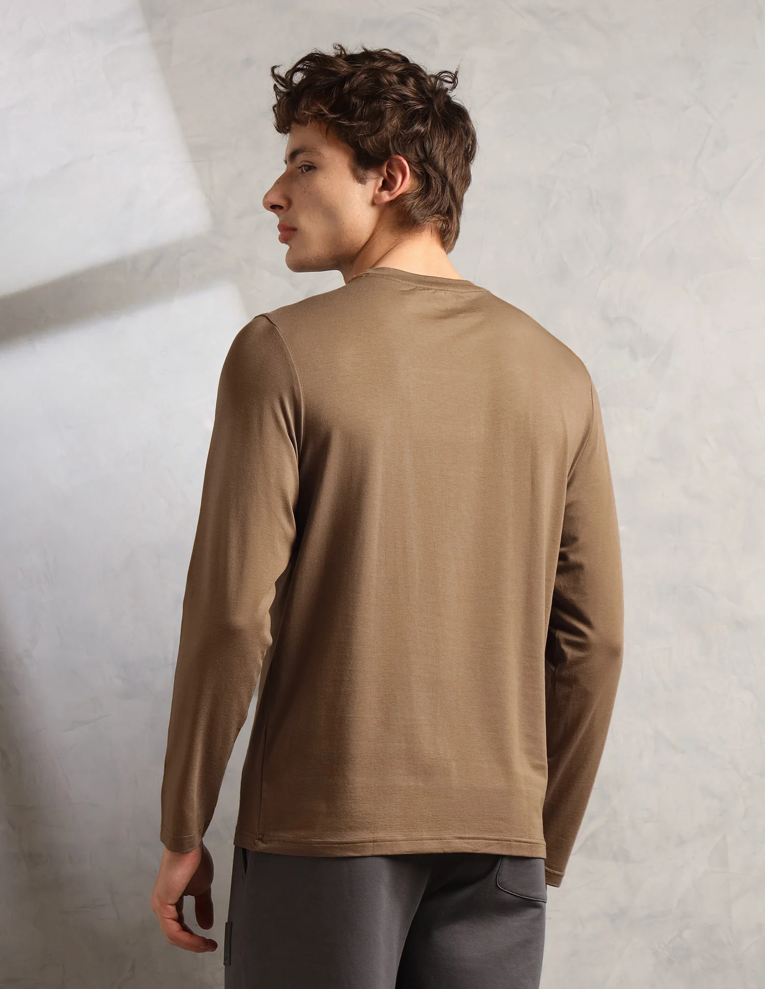 Brethable Full Sleeve PE006-PL Lounge T-Shirt - Pack Of 1 - Image 5