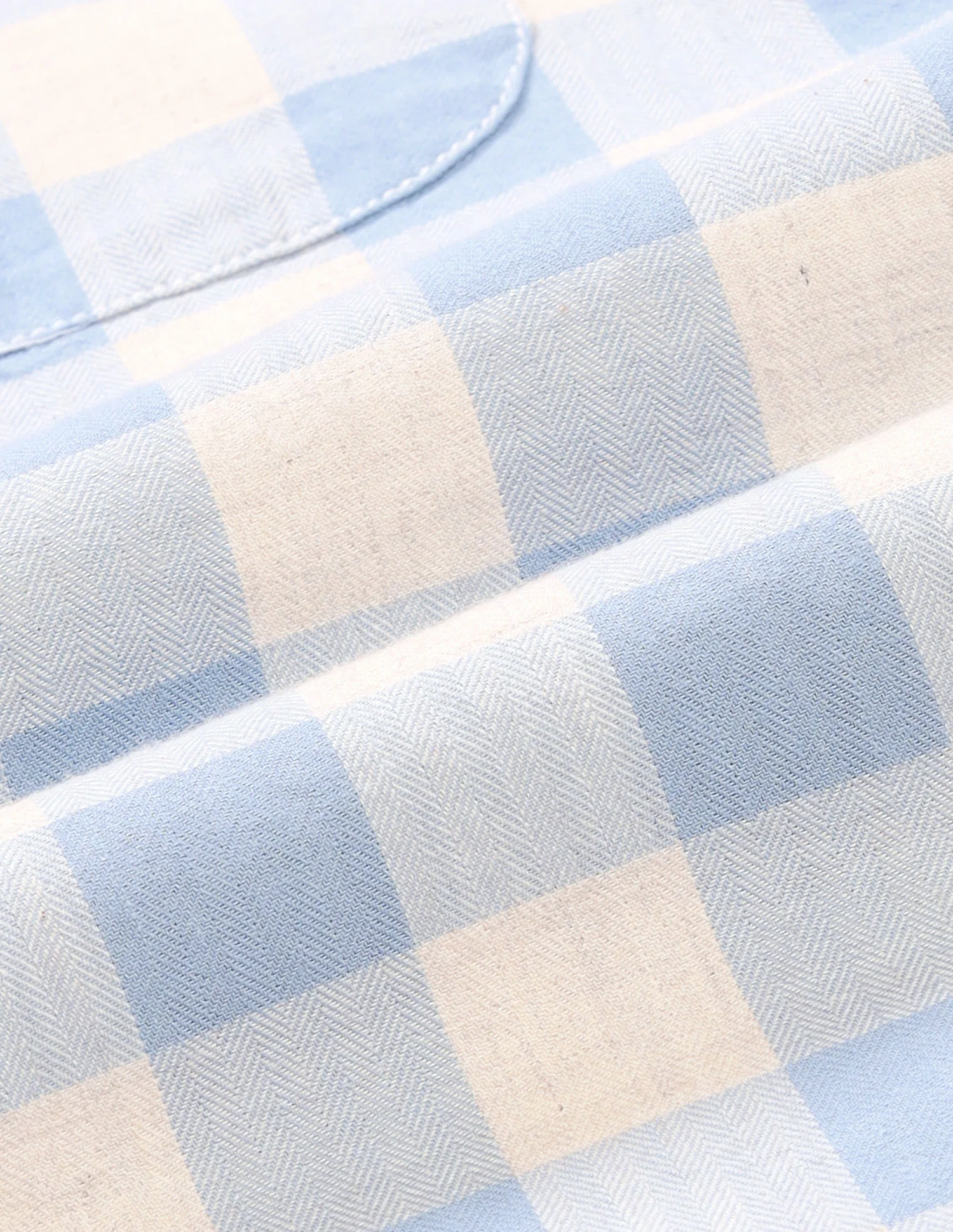 Buffalo Checked Herringbone Shirt - Image 2