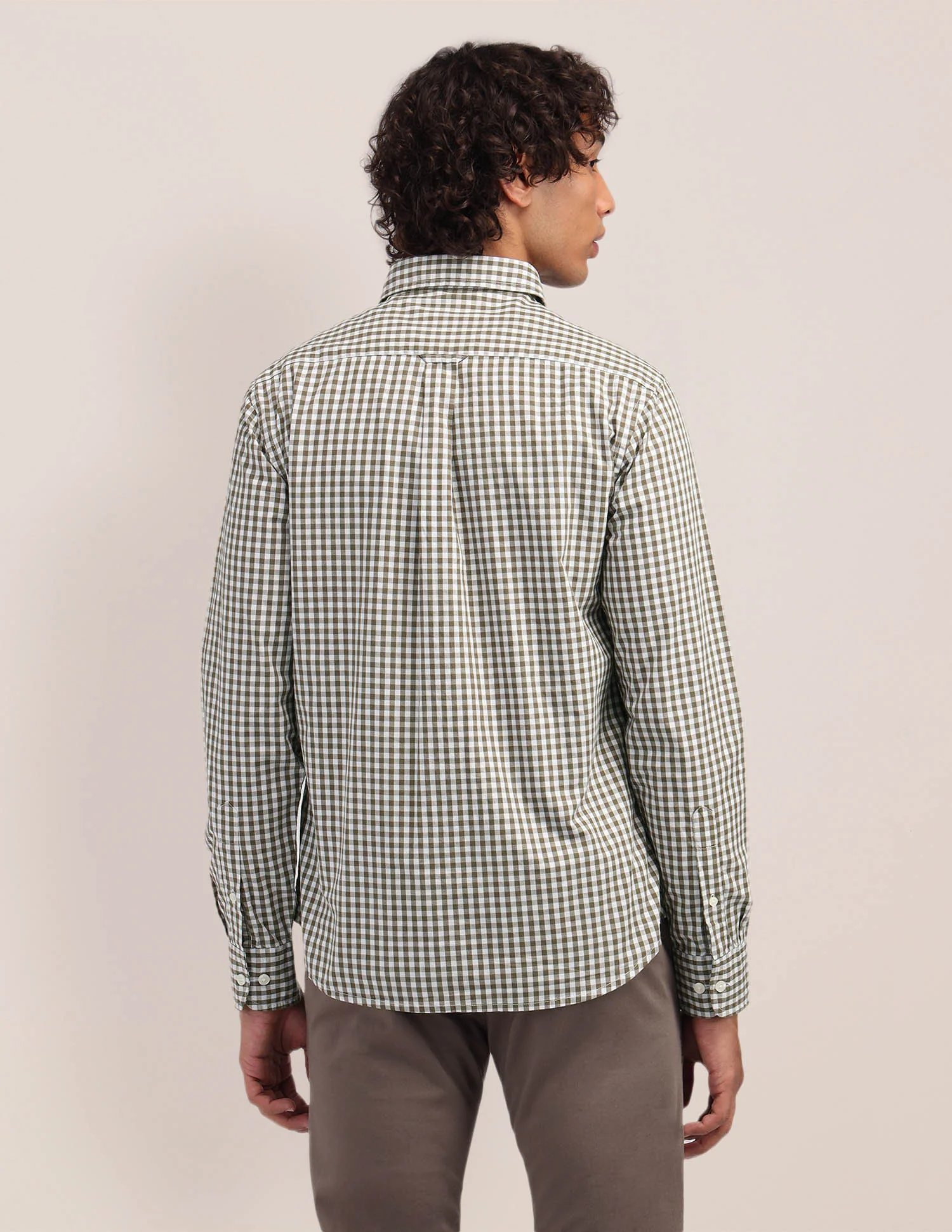 Buffalo Checked Poplin Shirt - Image 5