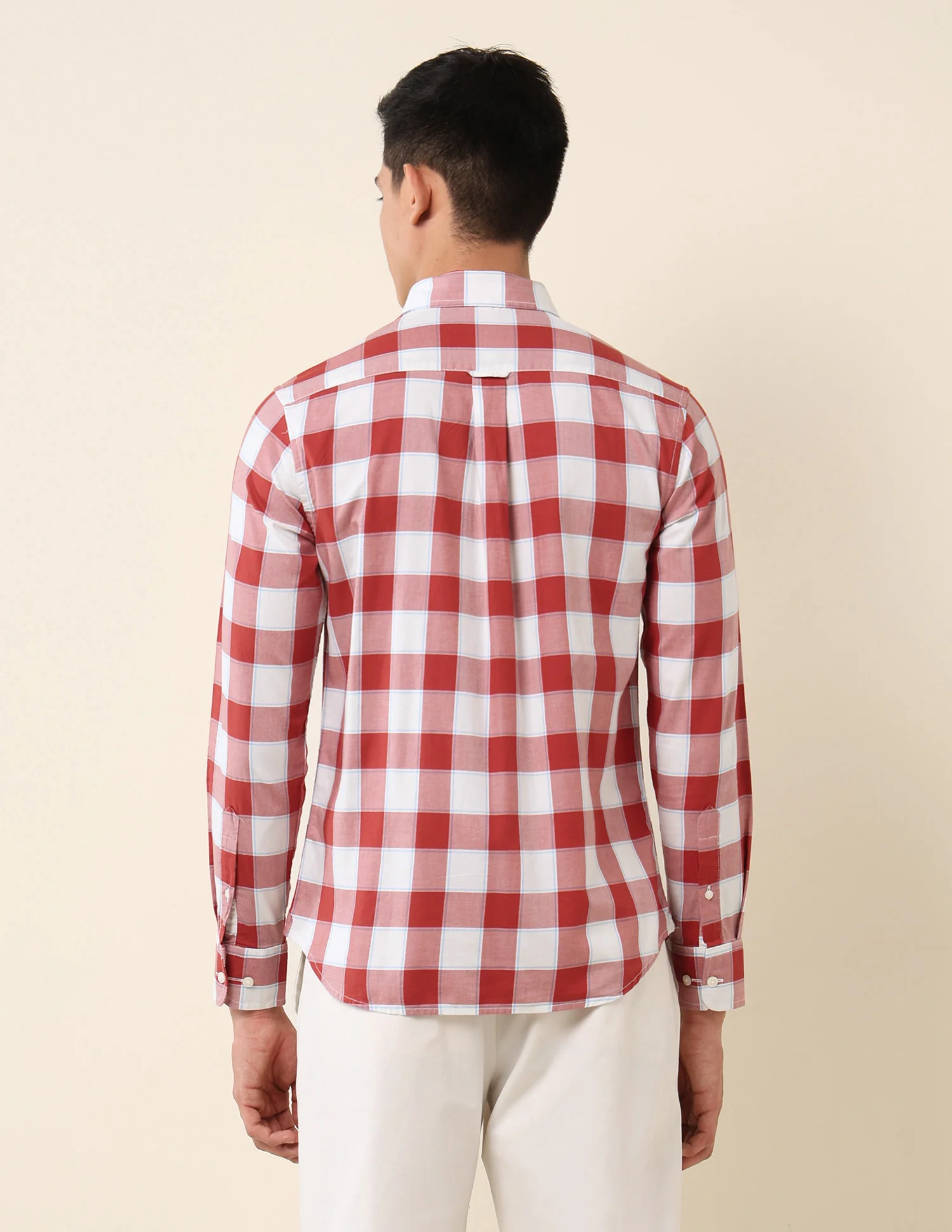Buffalo Checked Pure Cotton Shirt - Image 5