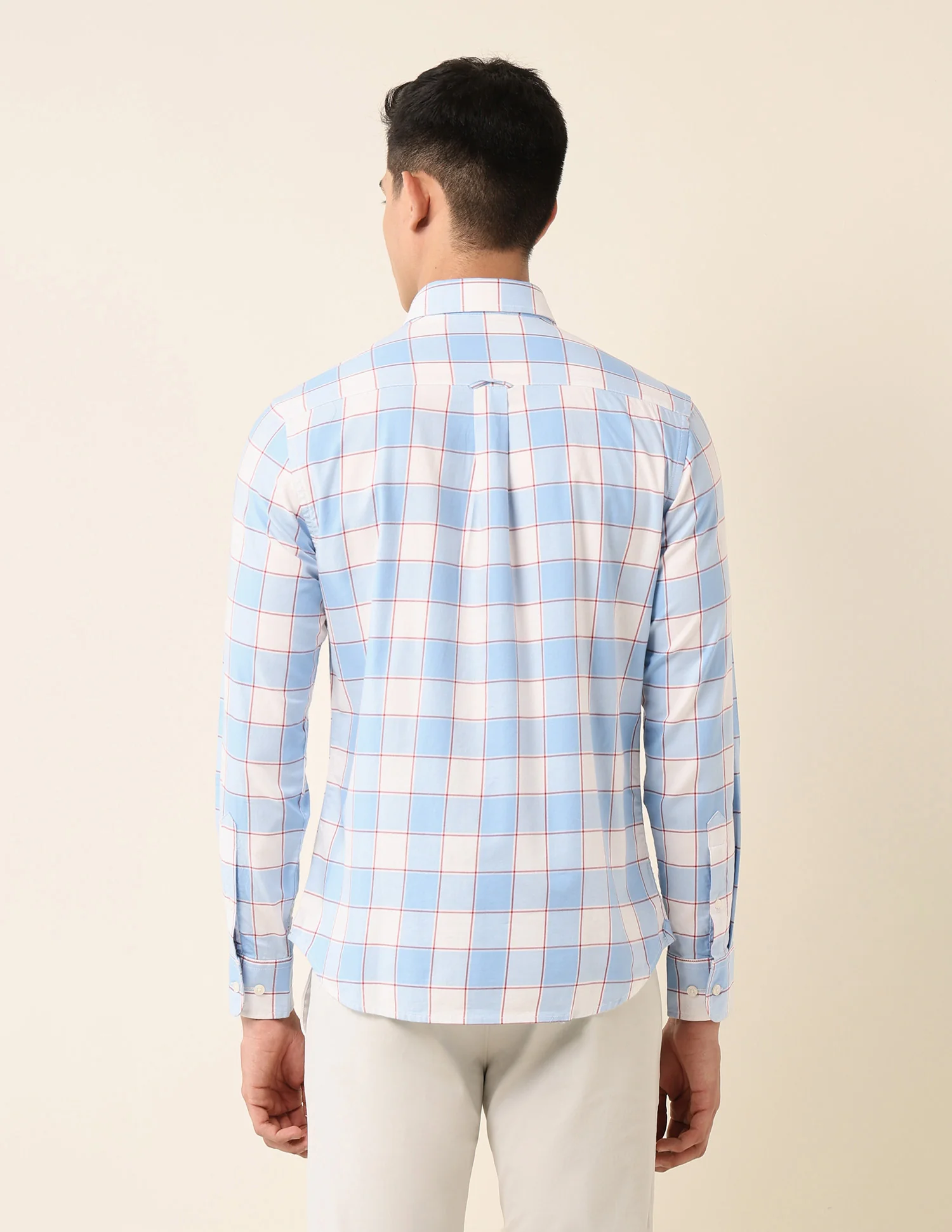 Buffalo Checked Pure Cotton Shirt - Image 5