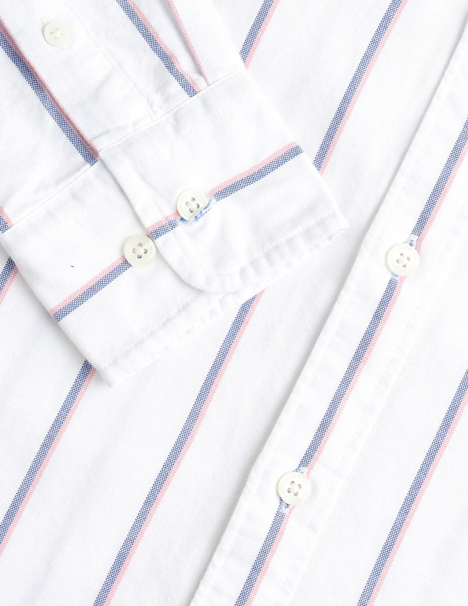 Button-Down Collar Cotton Shirt - Image 8