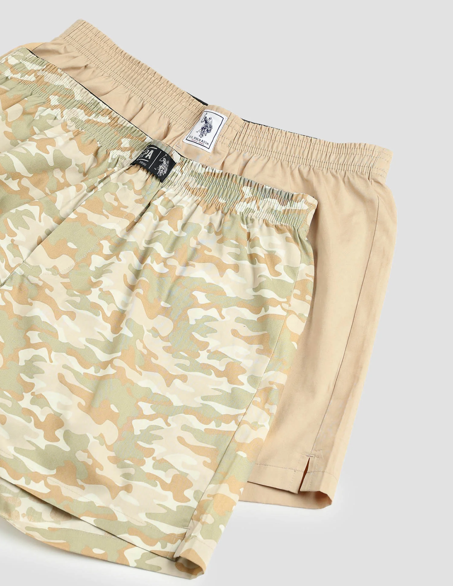 Camouflage Printed Cotton OEX10 Boxers - Pack Of 2 - Image 2