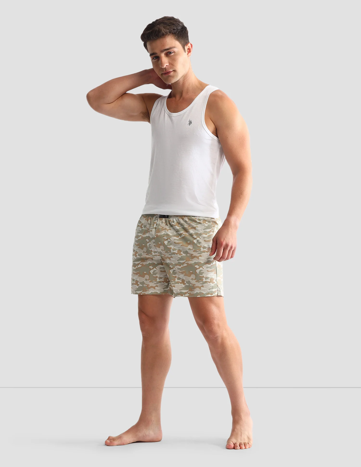 Camouflage Printed Cotton OEX10 Boxers - Pack Of 2 - Image 3