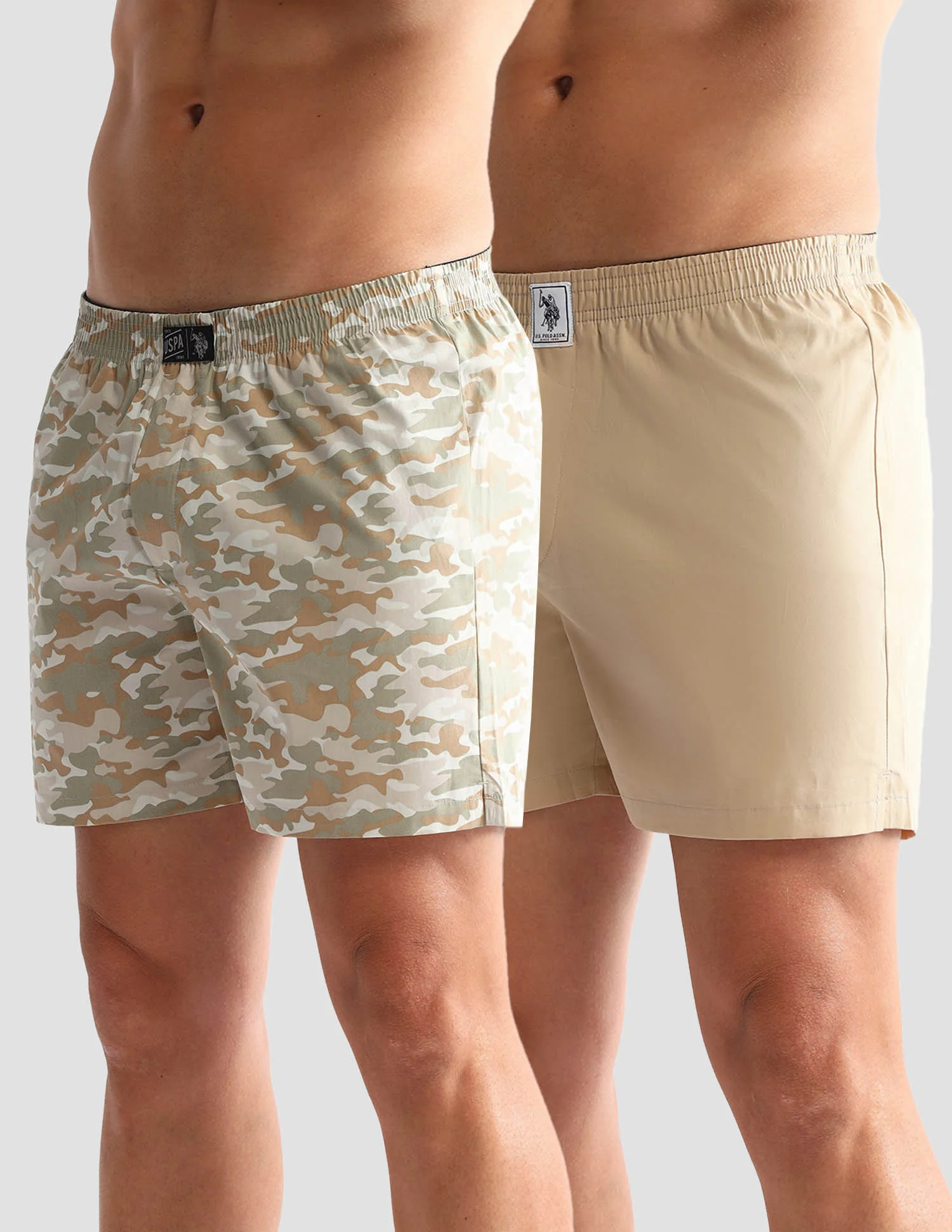 Camouflage Printed Cotton OEX10 Boxers - Pack Of 2 - Image 7