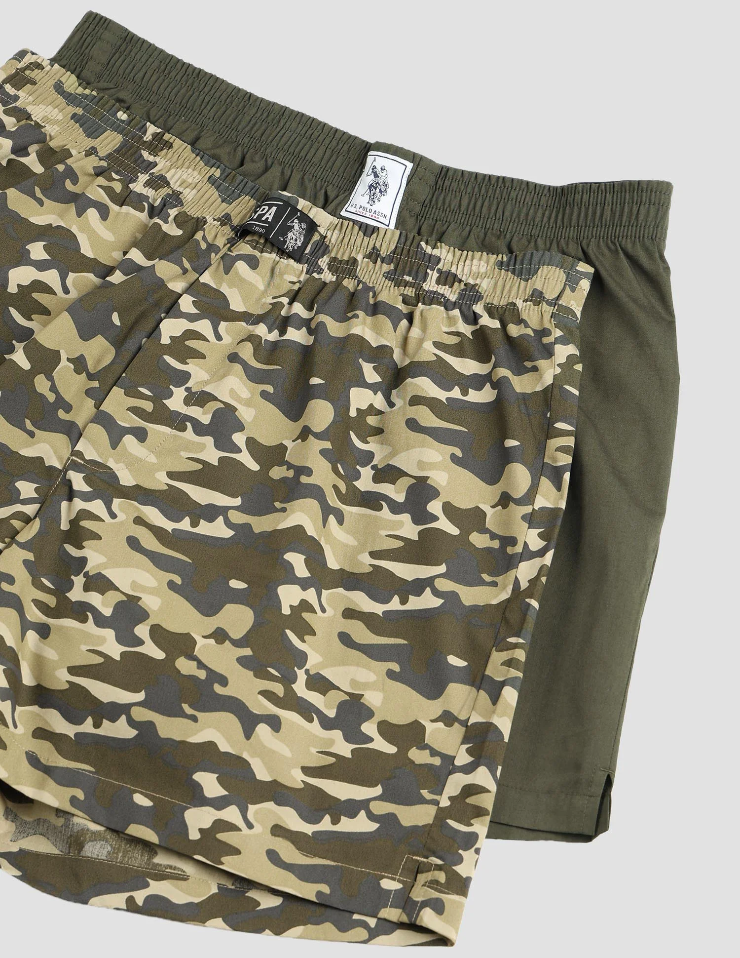 Camouflage Printed Cotton OEX10 Boxers - Pack Of 2 - Image 2