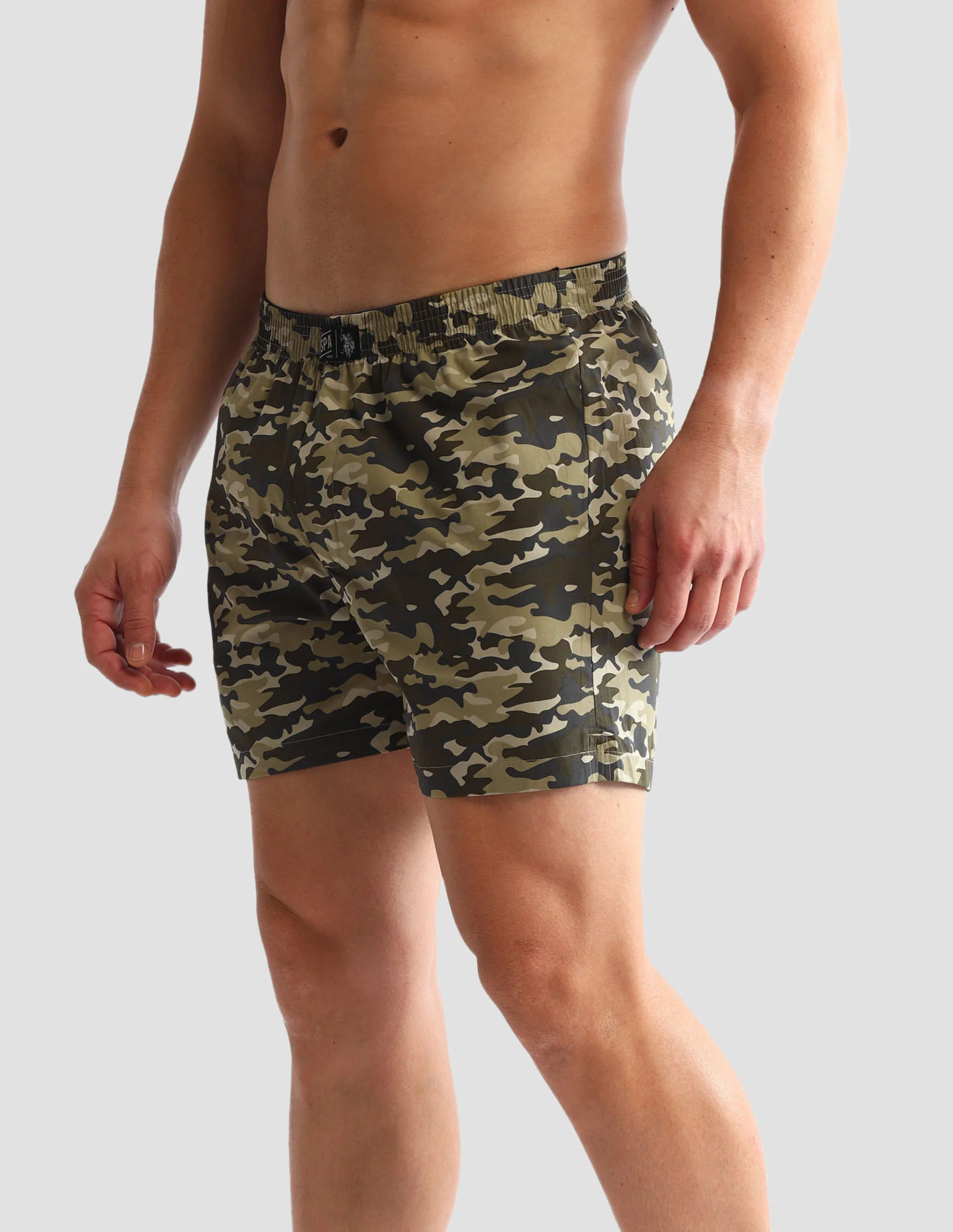 Camouflage Printed Cotton OEX10 Boxers - Pack Of 2 - Image 5