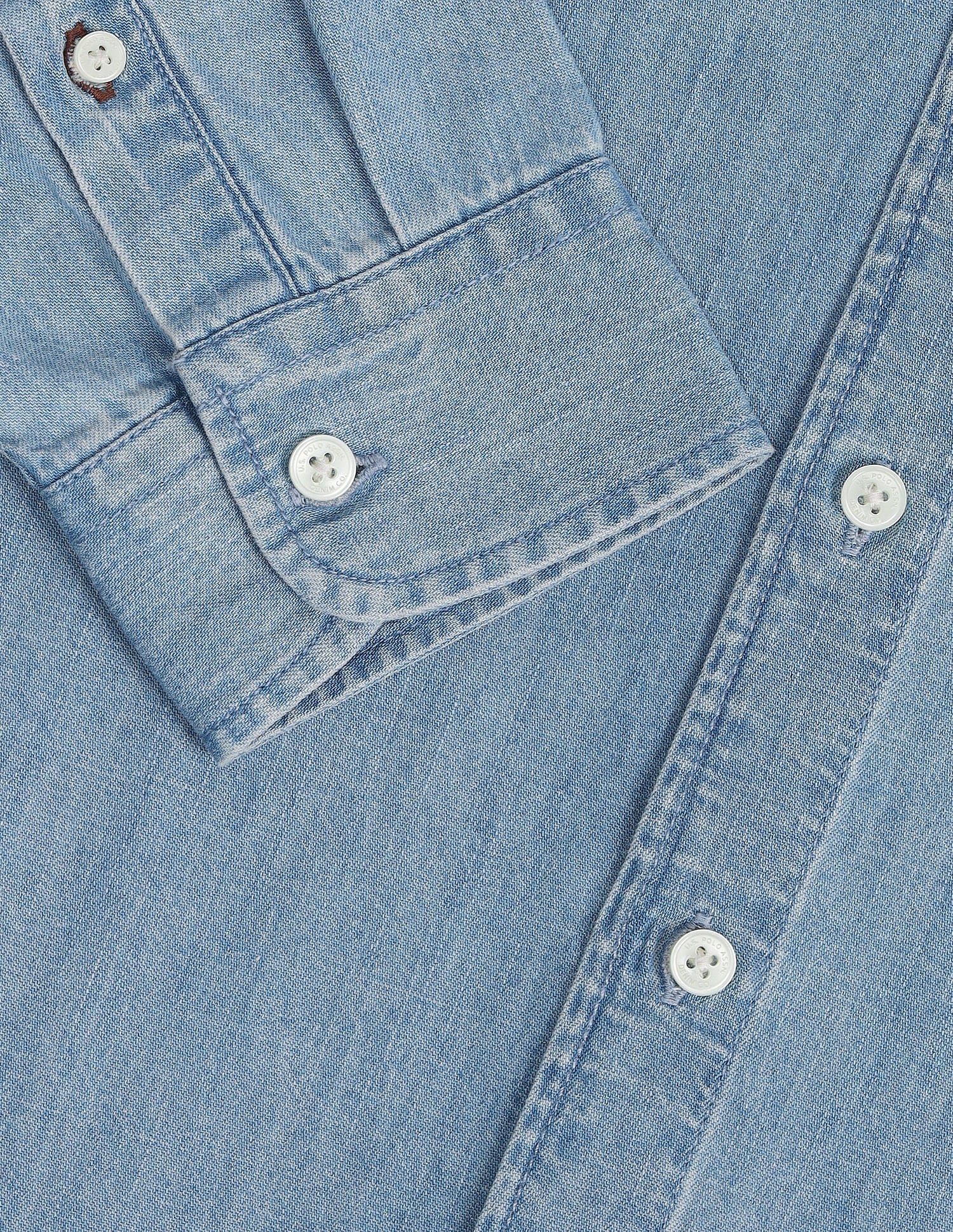 Chambray Washed Slub Shirt - Image 8