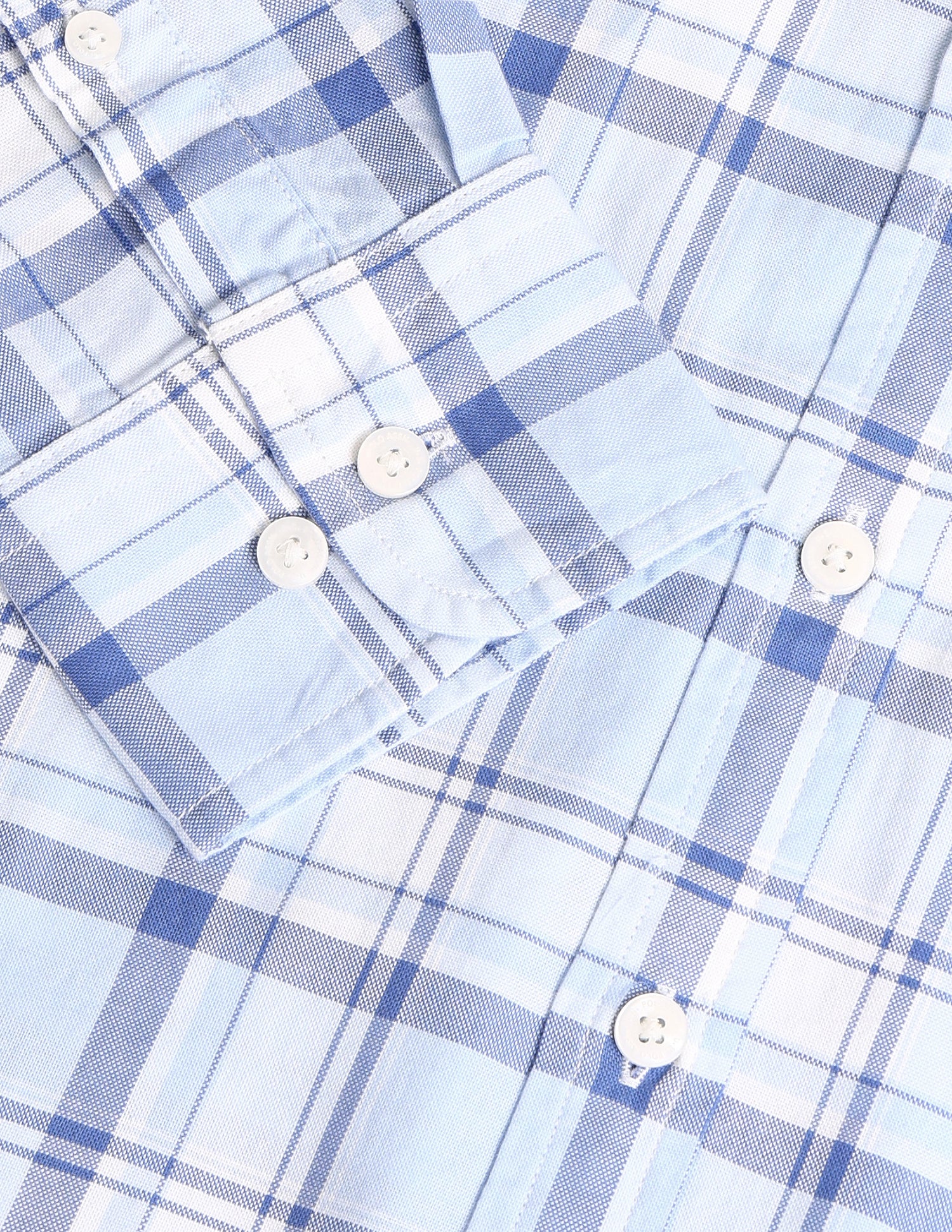 Plaid Checked Regular Fit Shirt - Image 8