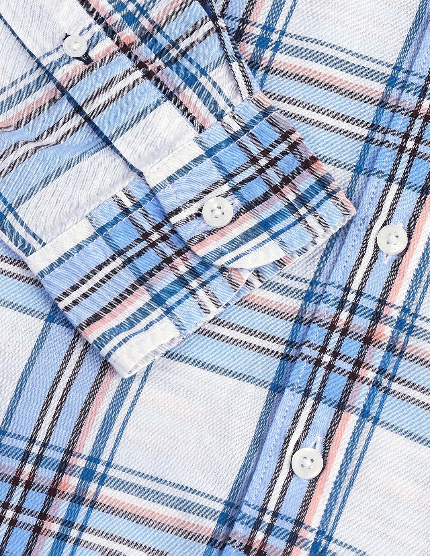 Dupplin Checked Slim Fit Shirt - Image 8
