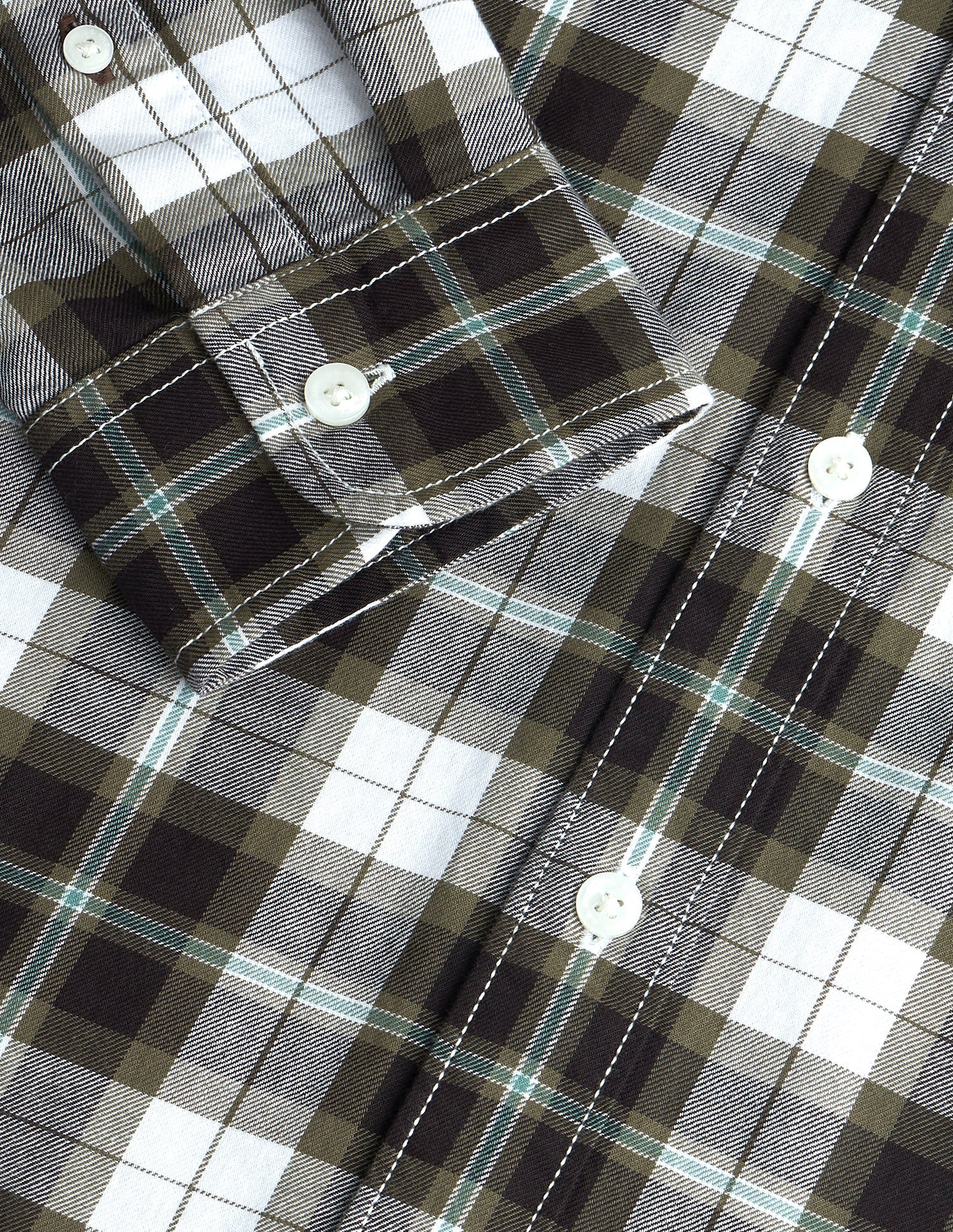 Plaid Checked Slim Fit Shirt - Image 8