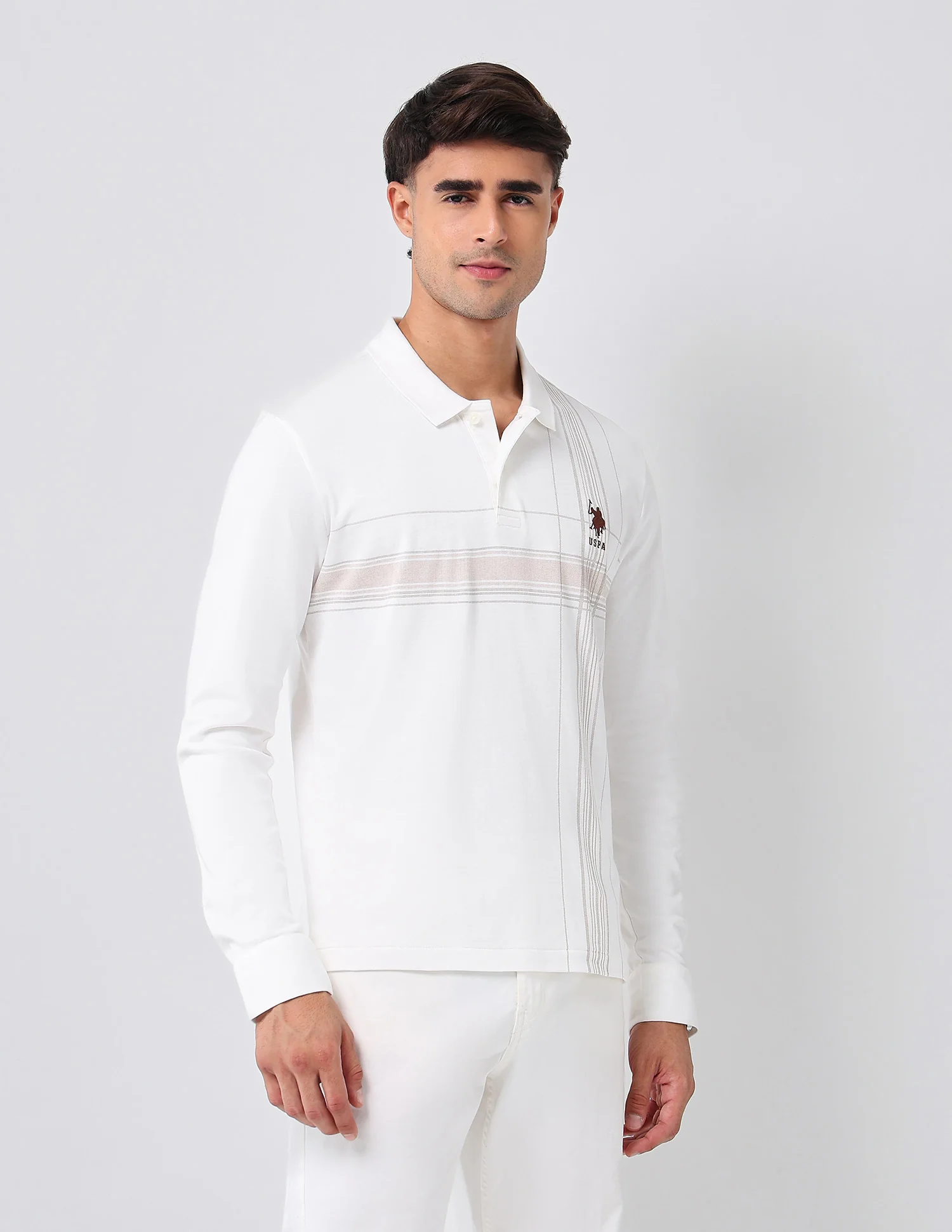 Checked Regular Fit Polo Shirt - Image 4