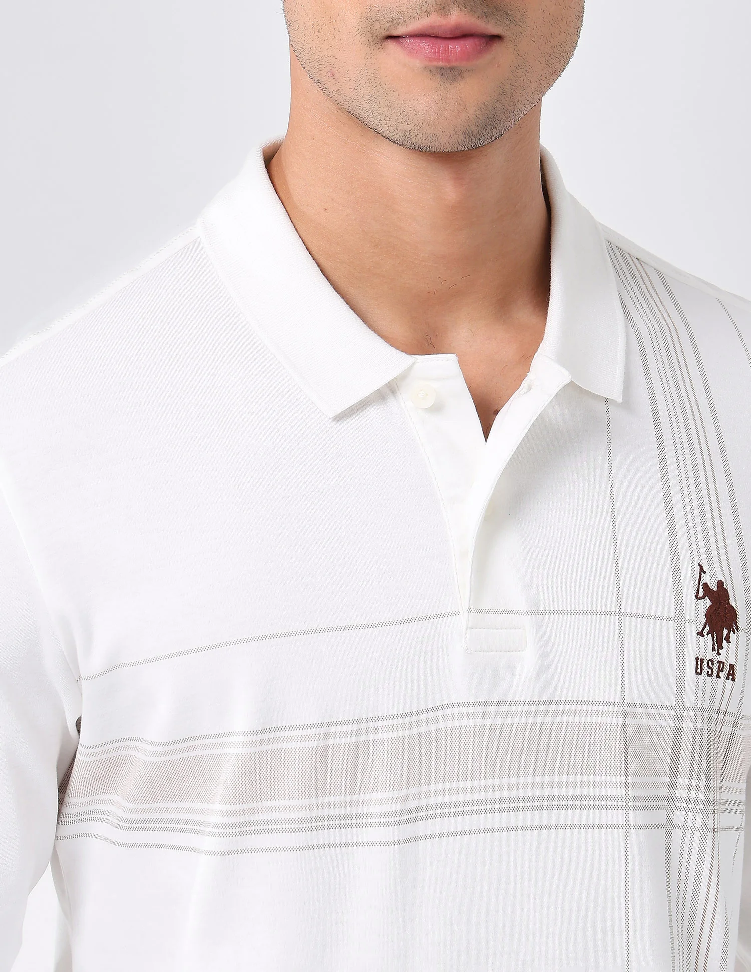 Checked Regular Fit Polo Shirt - Image 7