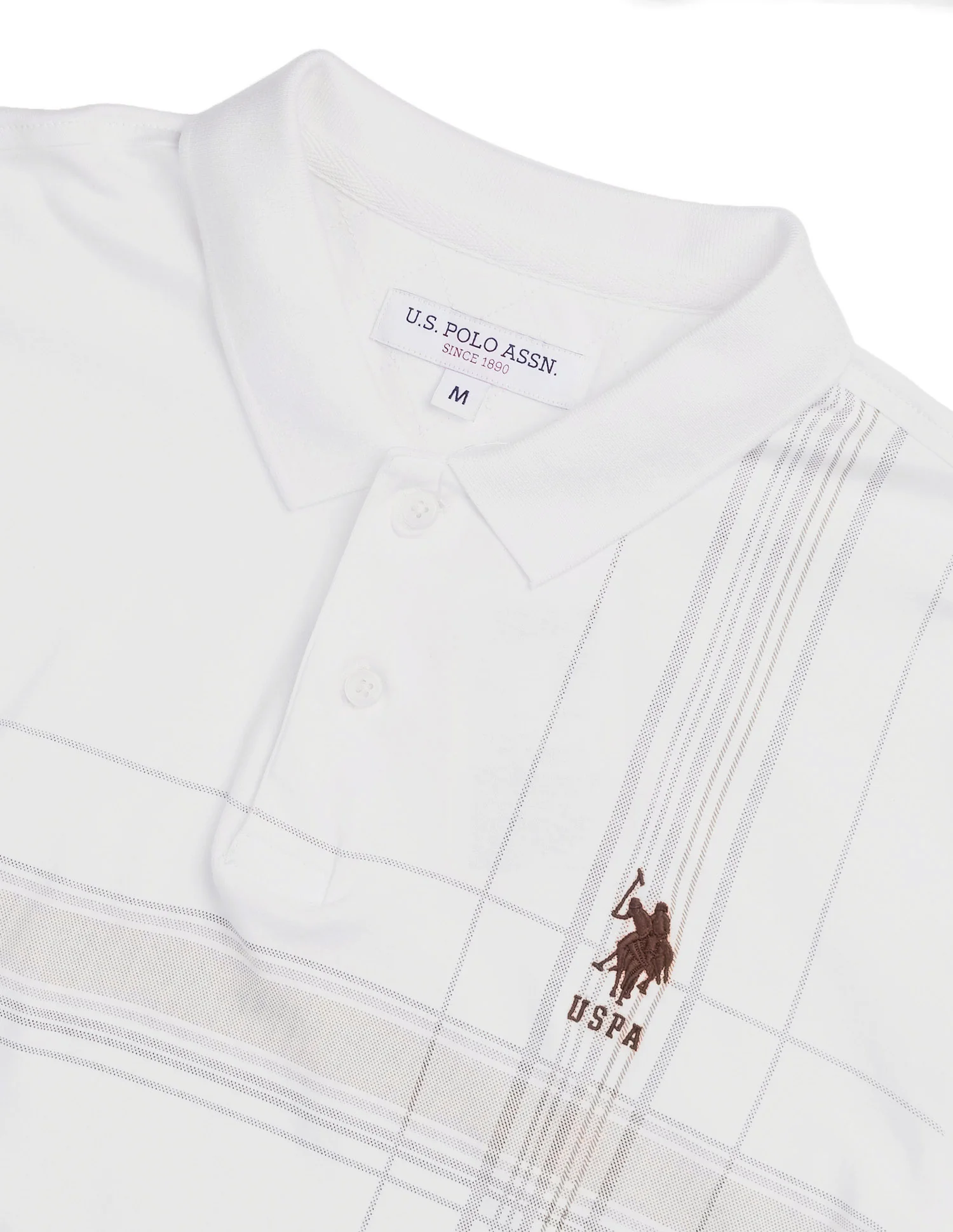 Checked Regular Fit Polo Shirt - Image 8