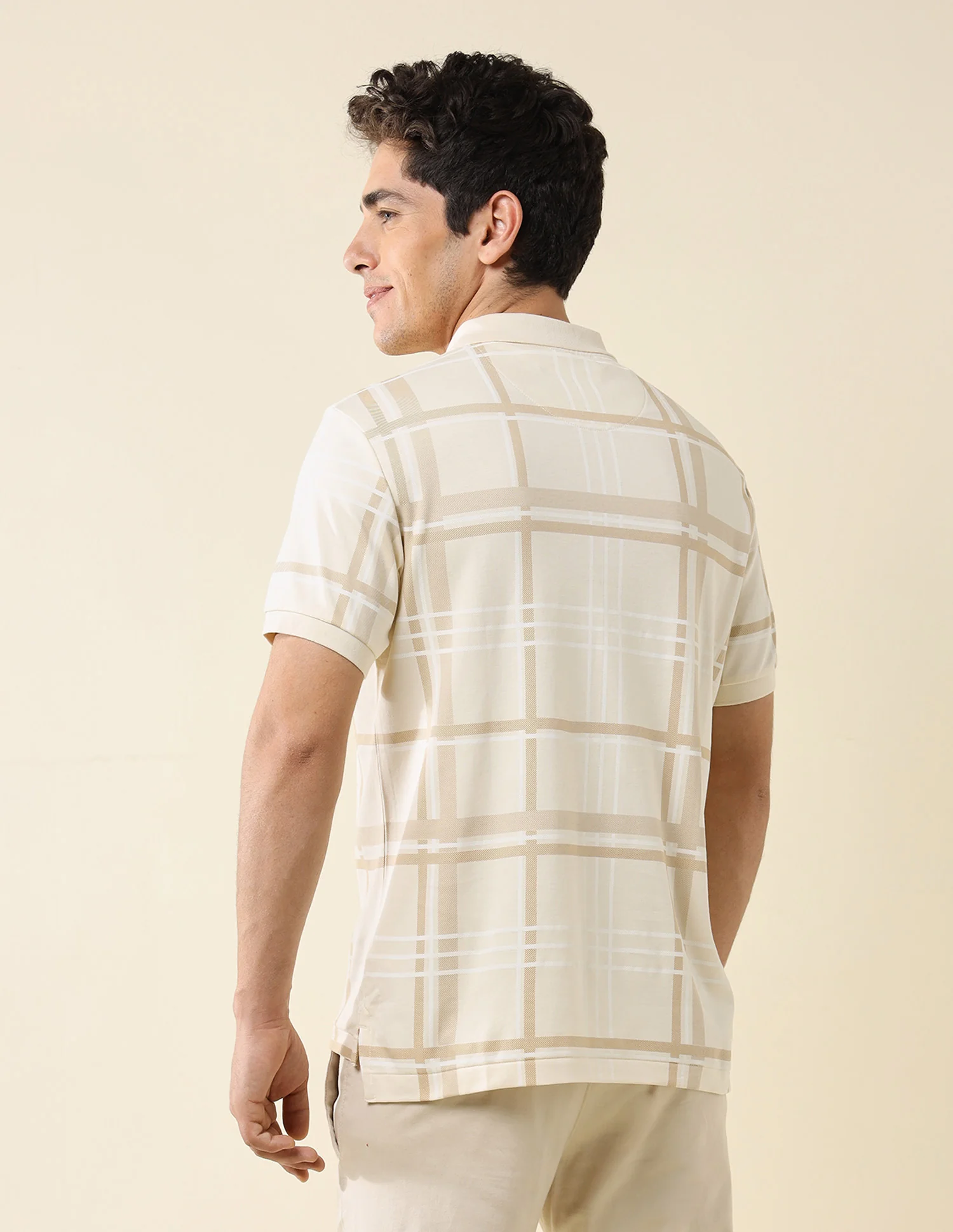 Checked Slim Fit Classic Polo Shirt - Image 5