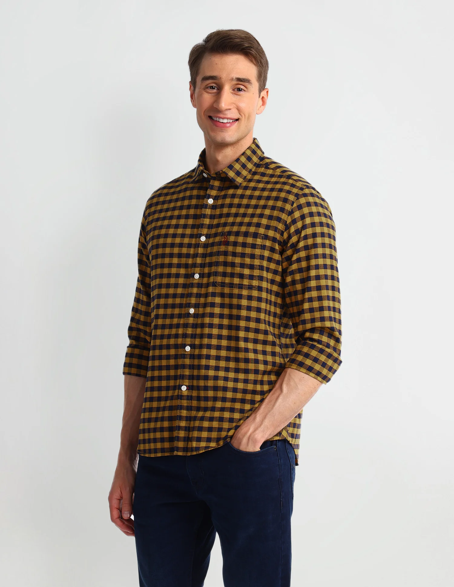 Buffalo Checked Slim Fit Shirt - Image 4