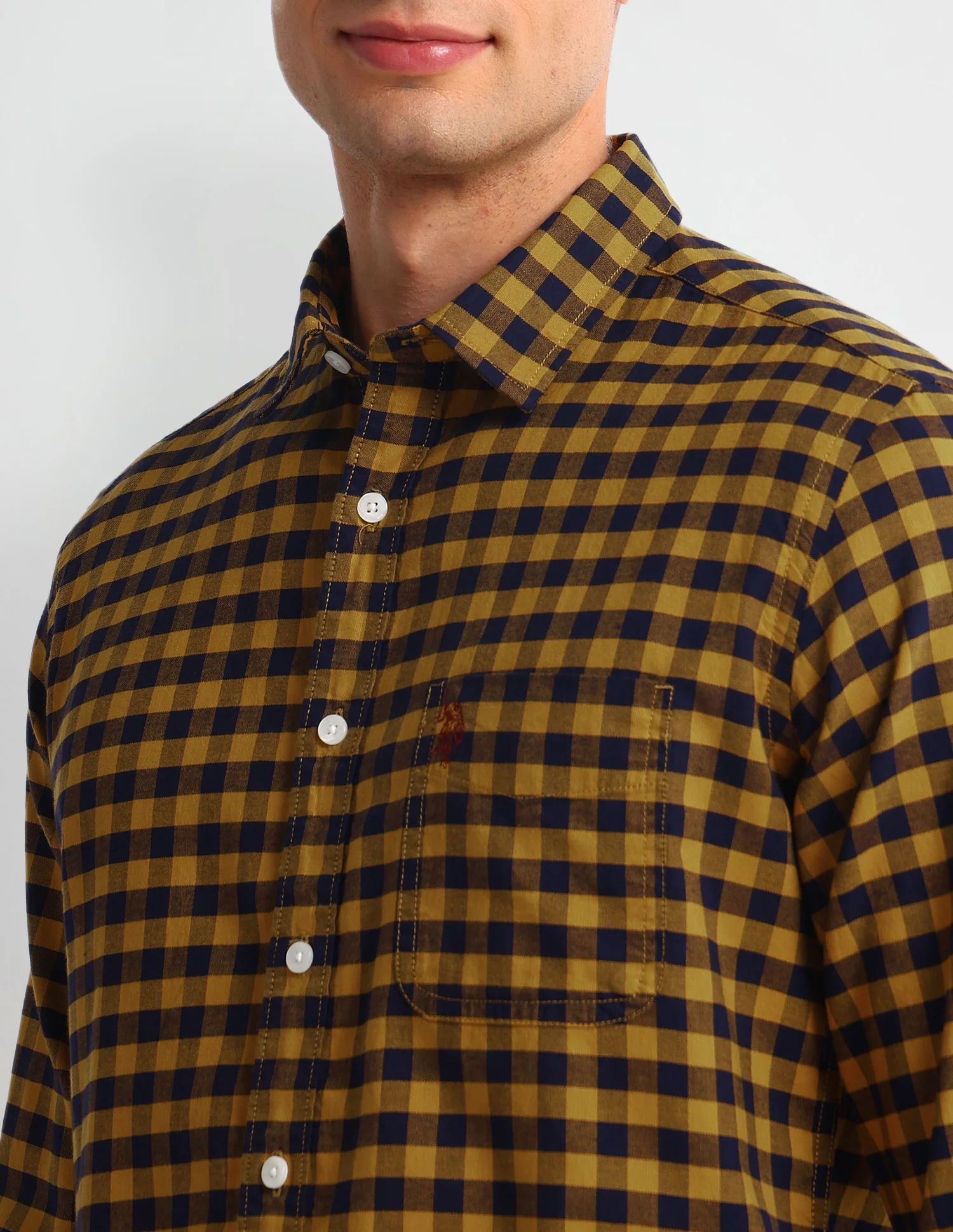Buffalo Checked Slim Fit Shirt - Image 7