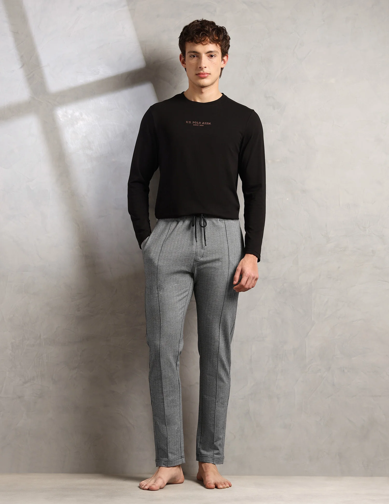 Chevron Cotton Stretch PR003 Lounge Pants - Pack Of 1 - Image 3