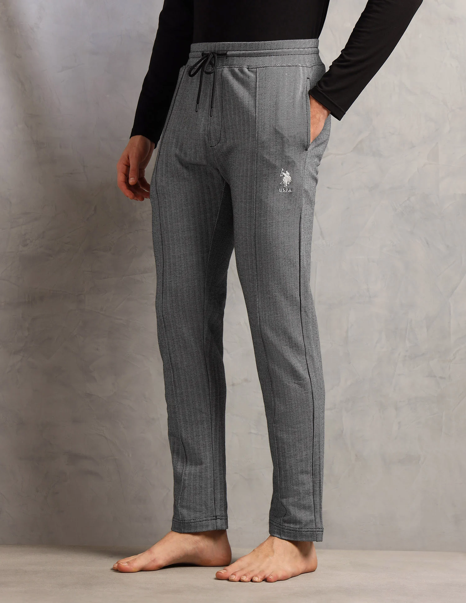 Chevron Cotton Stretch PR003 Lounge Pants - Pack Of 1 - Image 4