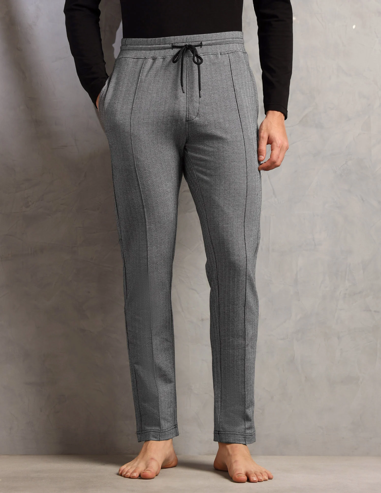 Chevron Cotton Stretch PR003 Lounge Pants - Pack Of 1 - Image 6