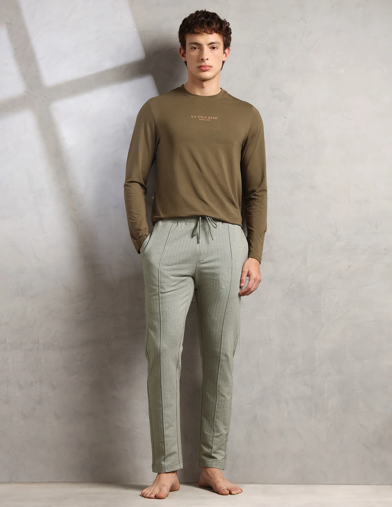Chevron Cotton Stretch PR003 Lounge Pants - Pack Of 1 - Image 3