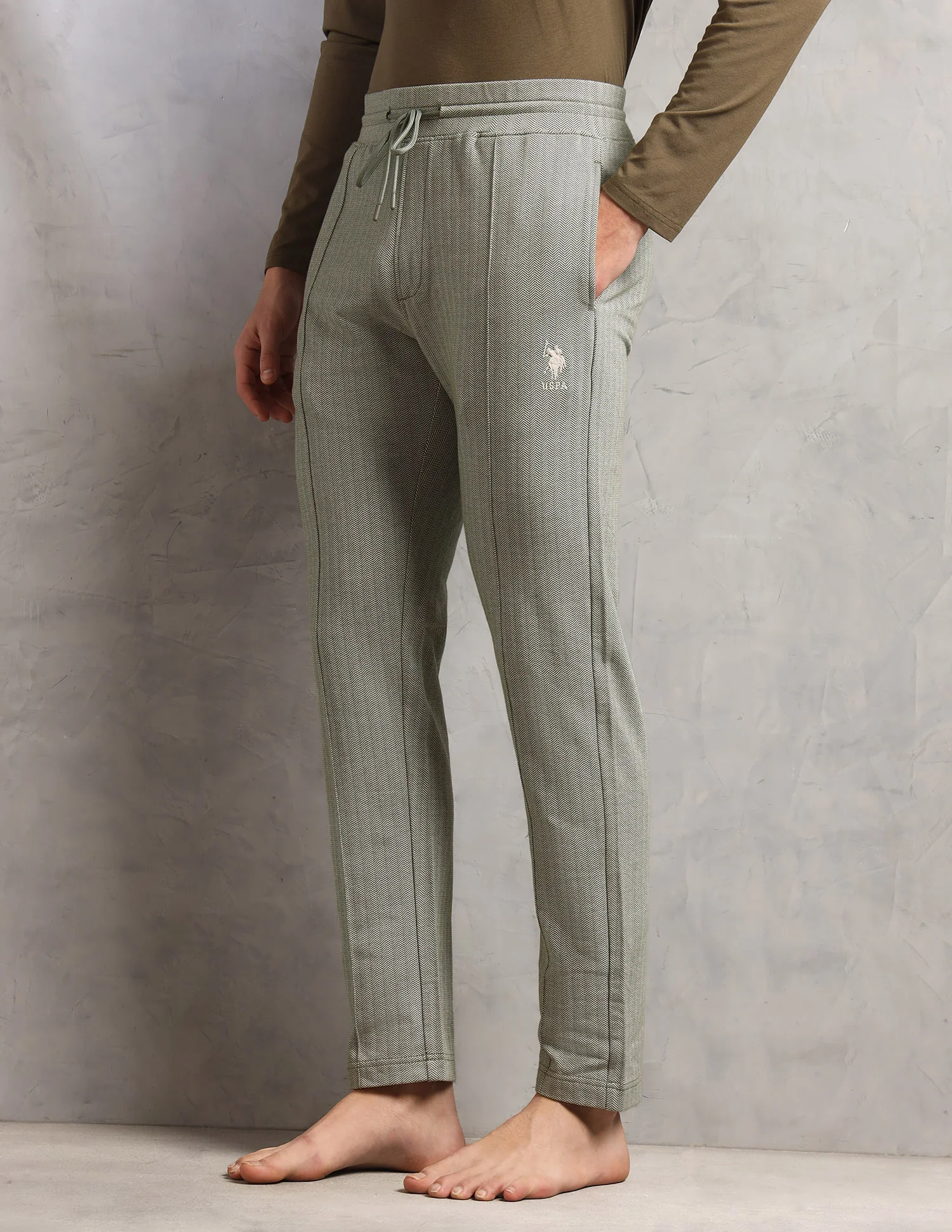 Chevron Cotton Stretch PR003 Lounge Pants - Pack Of 1 - Image 4