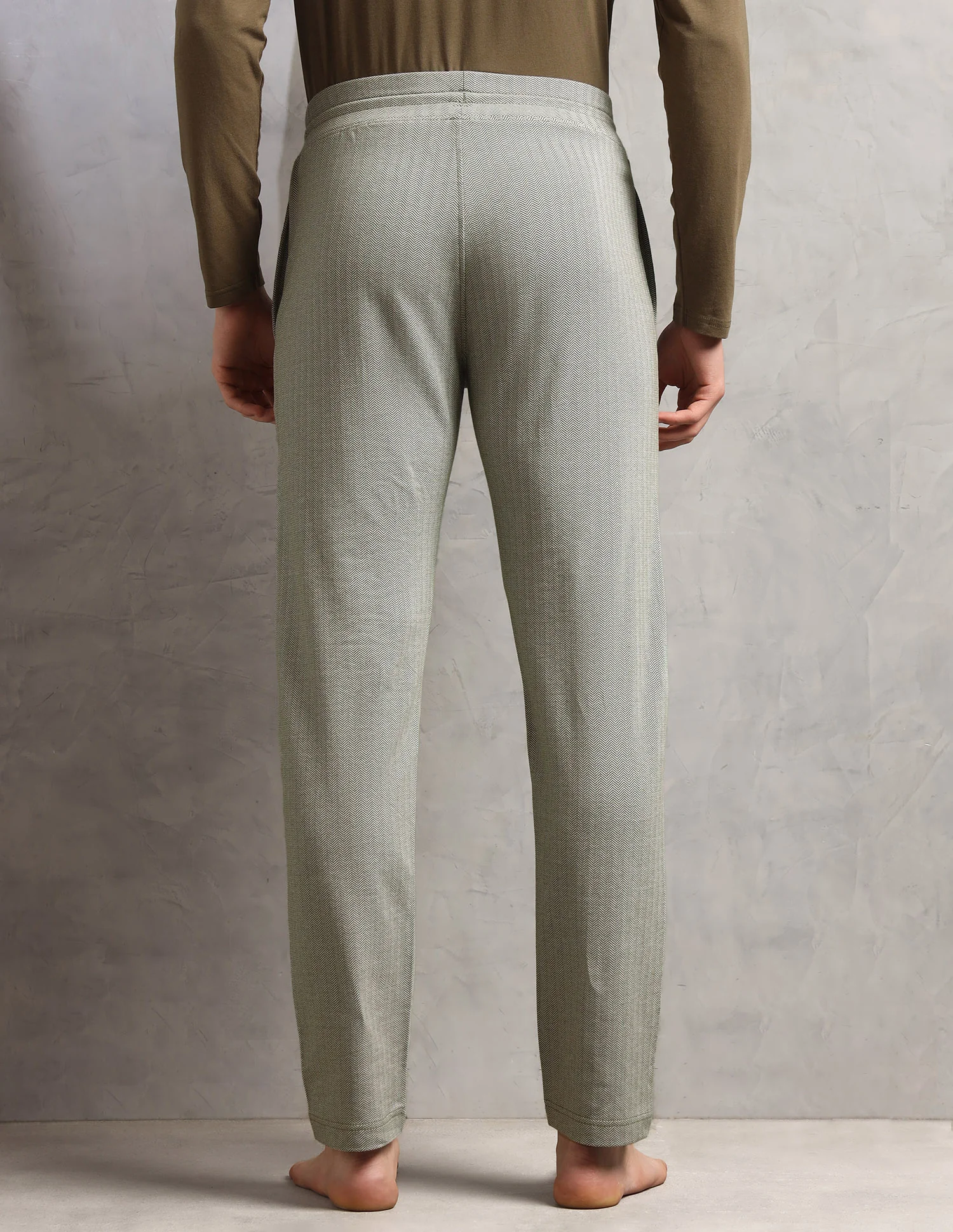Chevron Cotton Stretch PR003 Lounge Pants - Pack Of 1 - Image 5