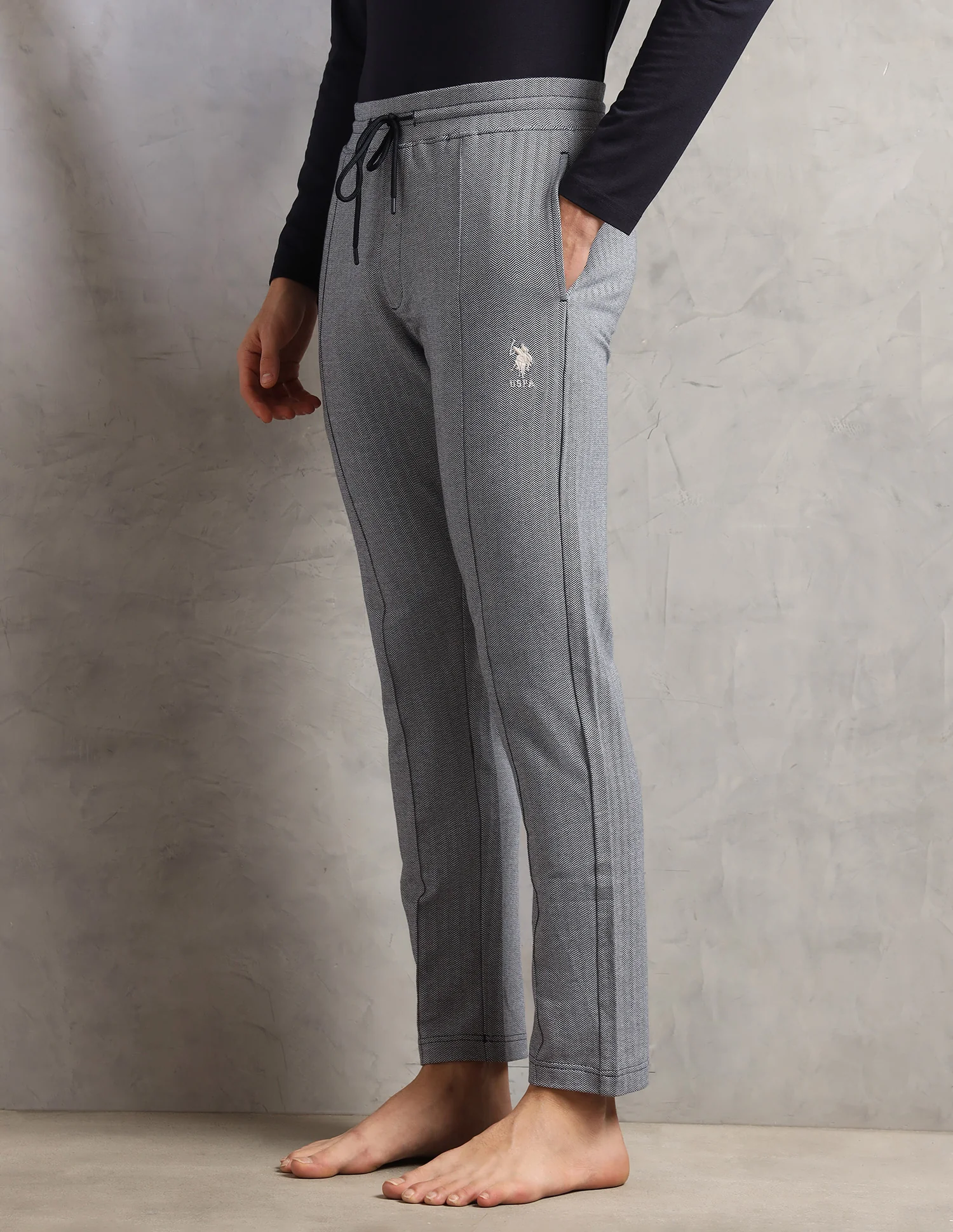 Chevron Cotton Stretch PR003 Lounge Pants - Pack Of 1 - Image 4