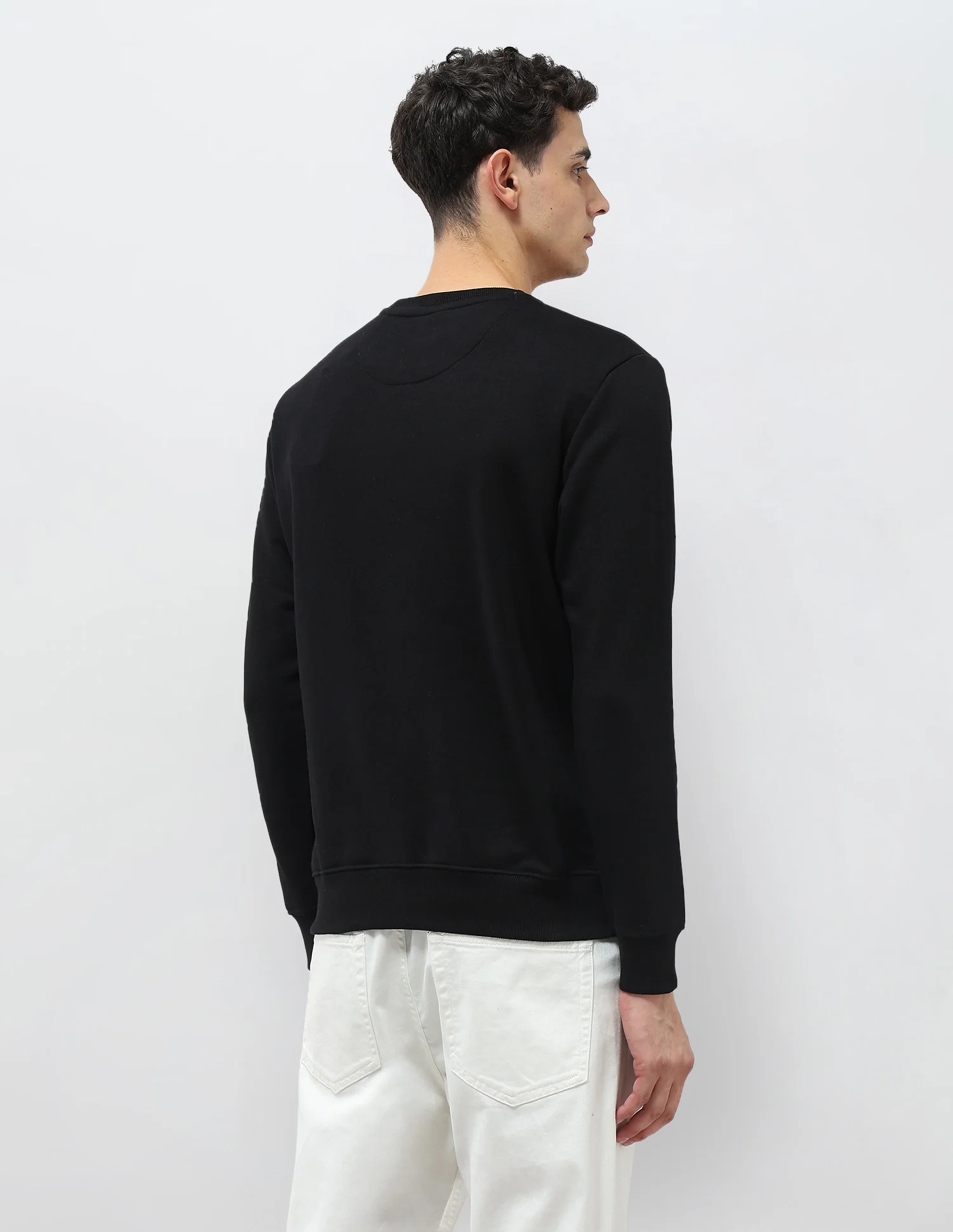 Chevron Printed Regular Fit Sweatshirt - Image 5