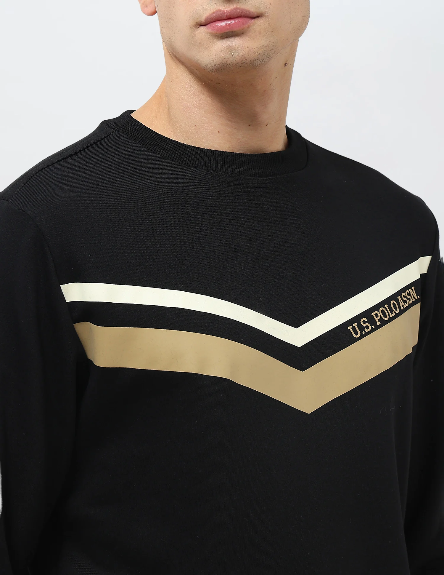 Chevron Printed Regular Fit Sweatshirt - Image 7
