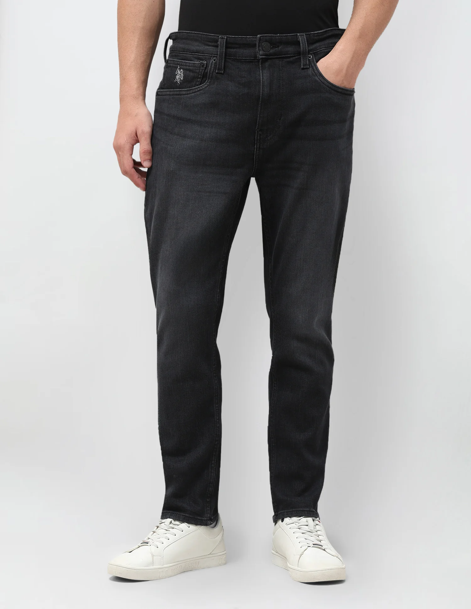 Cole Comfort Cropped Black Jeans - Image 6