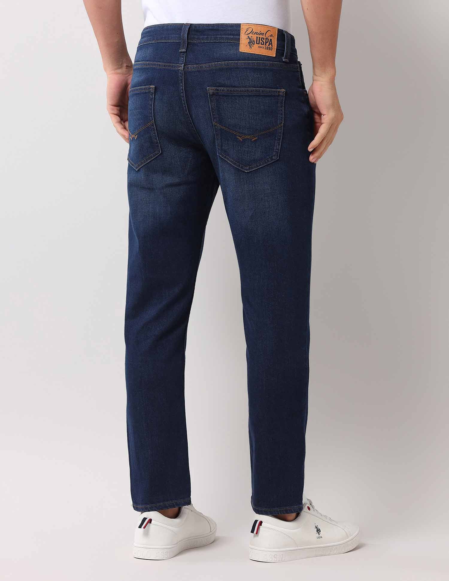 Cole Comfort Cropped Blue Jeans - Image 5