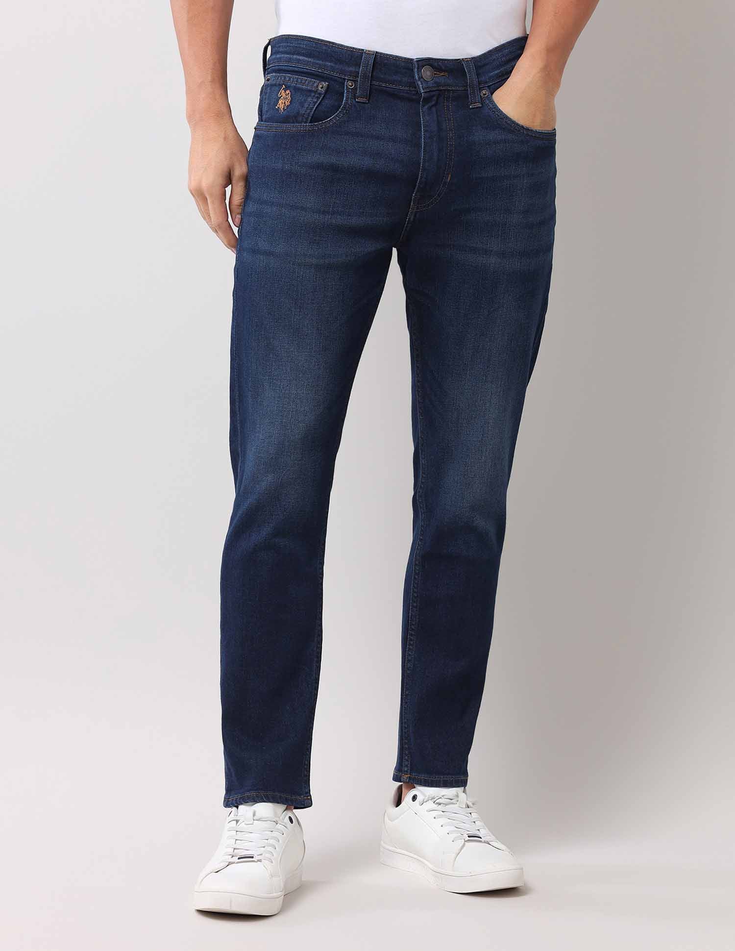 Cole Comfort Cropped Blue Jeans - Image 6