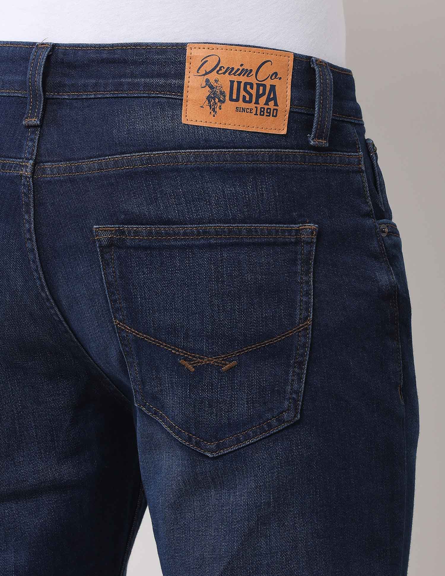 Cole Comfort Cropped Blue Jeans - Image 7