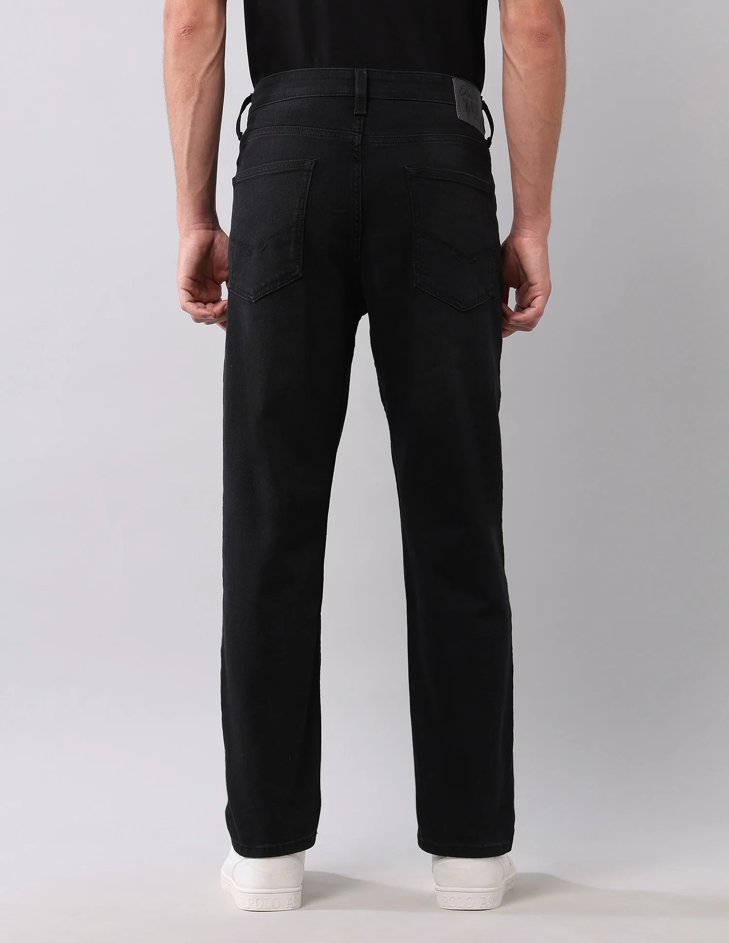 Cole Comfort Cropped Fit Black Jeans - Image 5