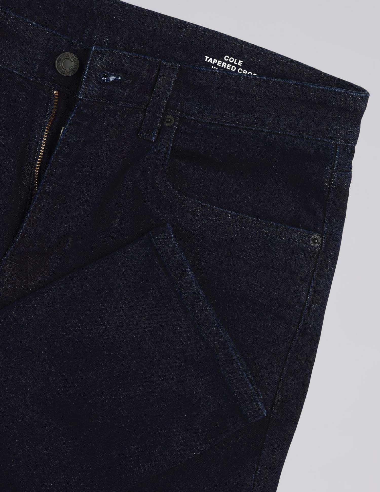 Cole Comfort Cropped Fit Blue Jeans - Image 2