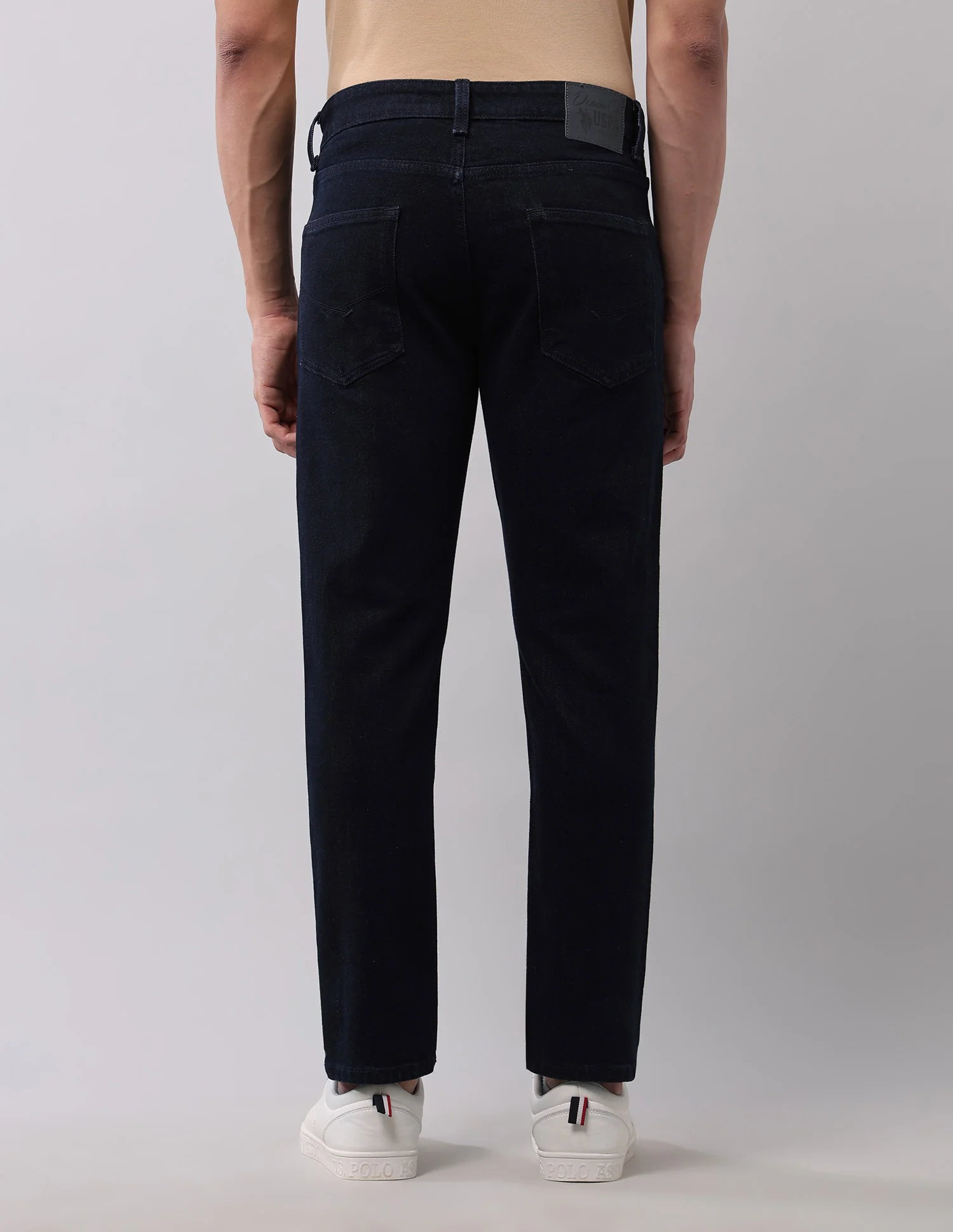 Cole Comfort Cropped Fit Blue Jeans - Image 5