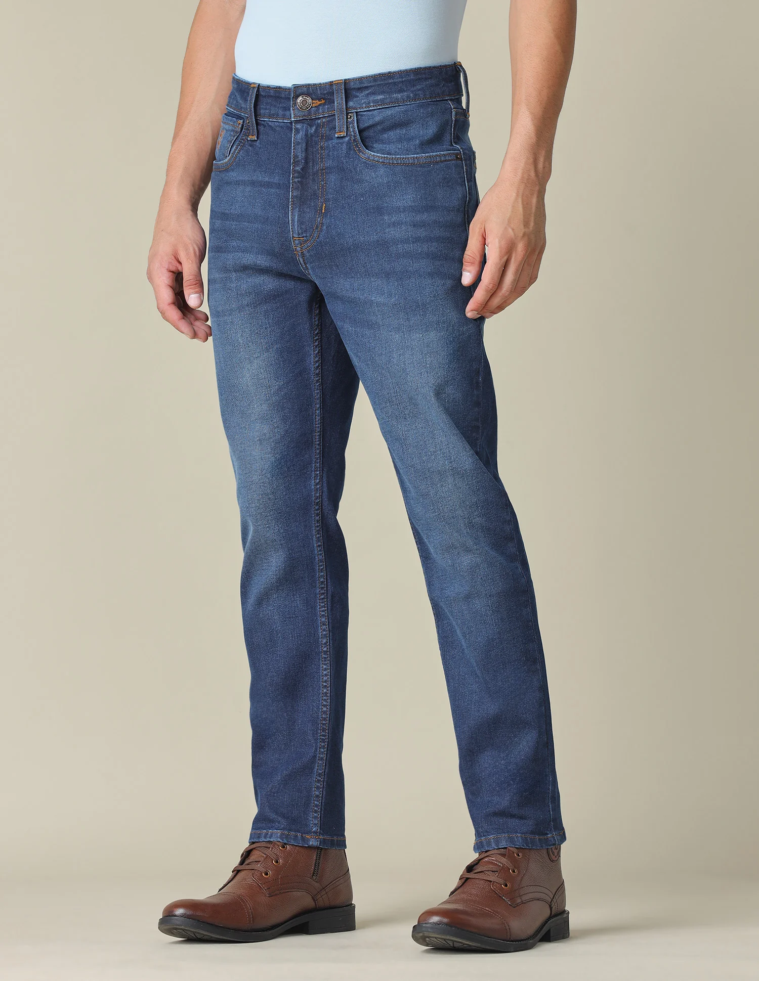 Cole Comfort Cropped Fit Mid Rise Jeans Jeans - Image 4