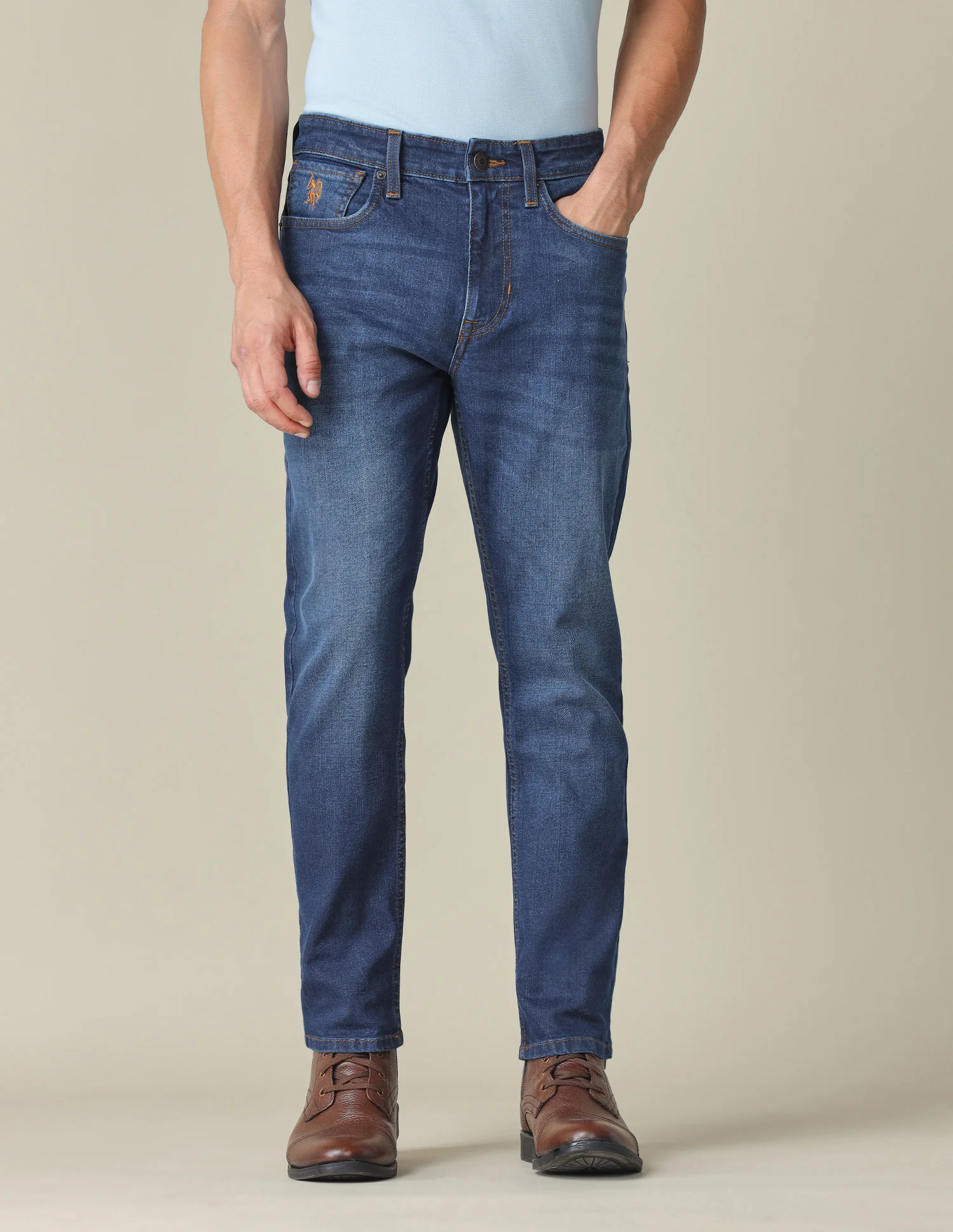 Cole Comfort Cropped Fit Mid Rise Jeans Jeans - Image 6